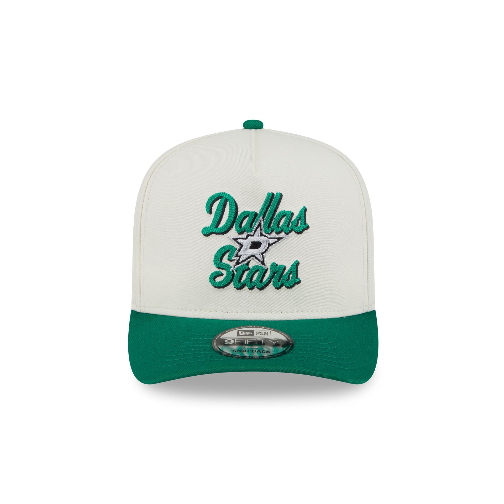 Alternative view of Dallas Stars Chainstitch 9Fifty A-Frame Snapback Hat
