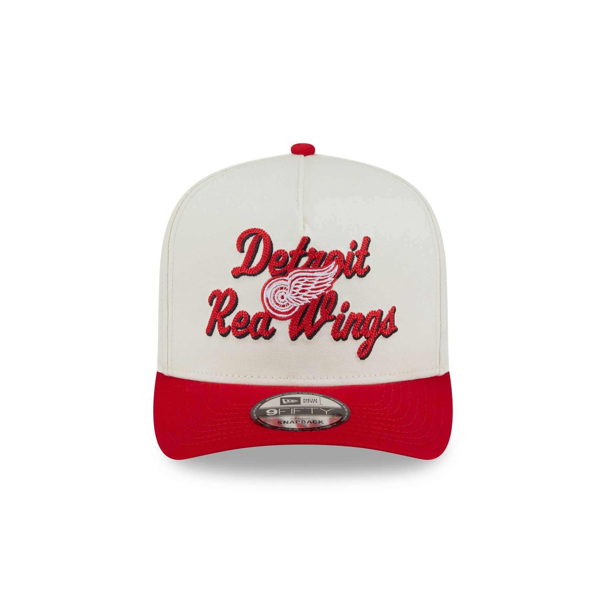 Alternative view of Detroit Red Wings Chainstitch 9Fifty A-Frame Snapback Hat