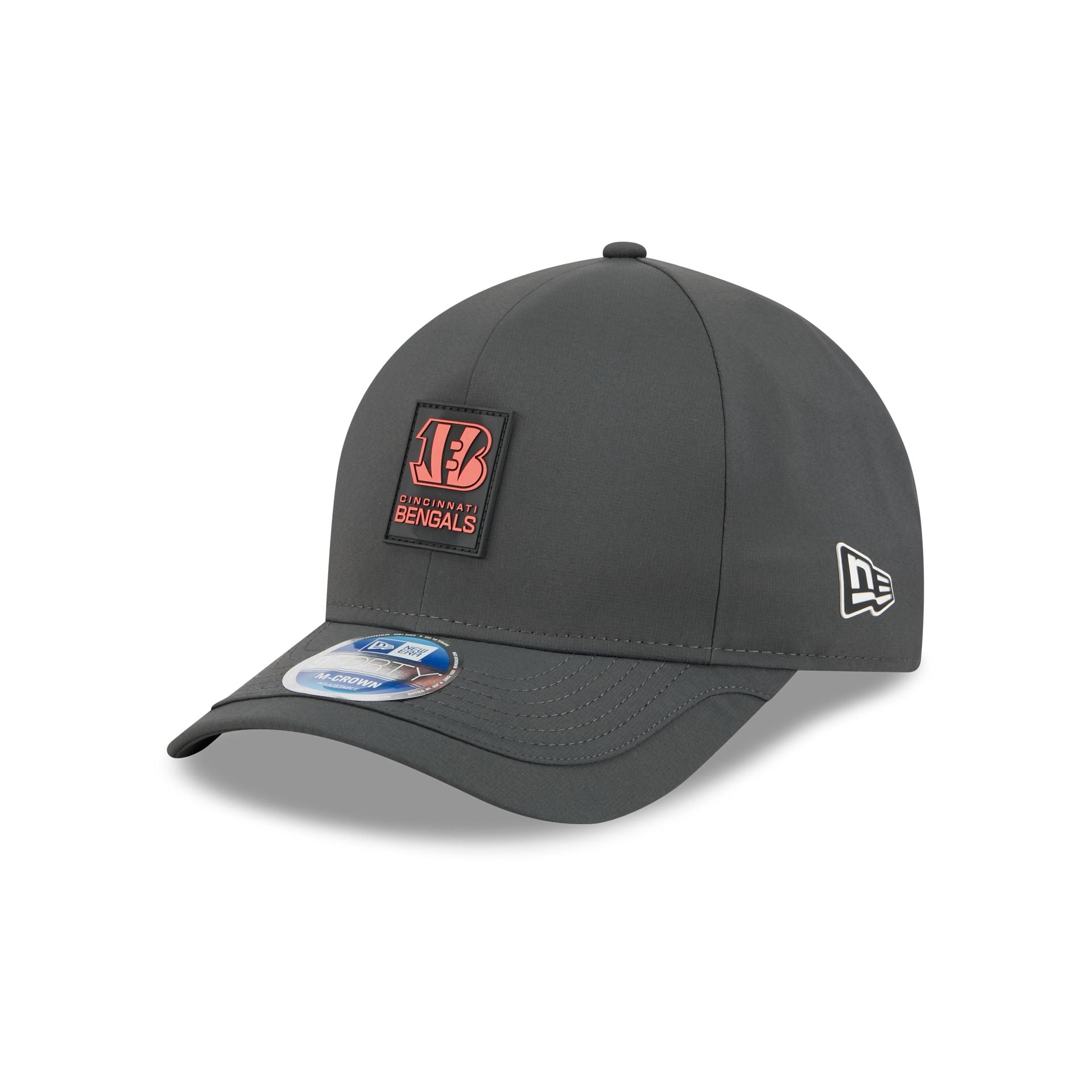 Cincinnati Bengals 2025 Sideline Cold Weather Steel Clouds 9Forty M-Crown Snapback Hat