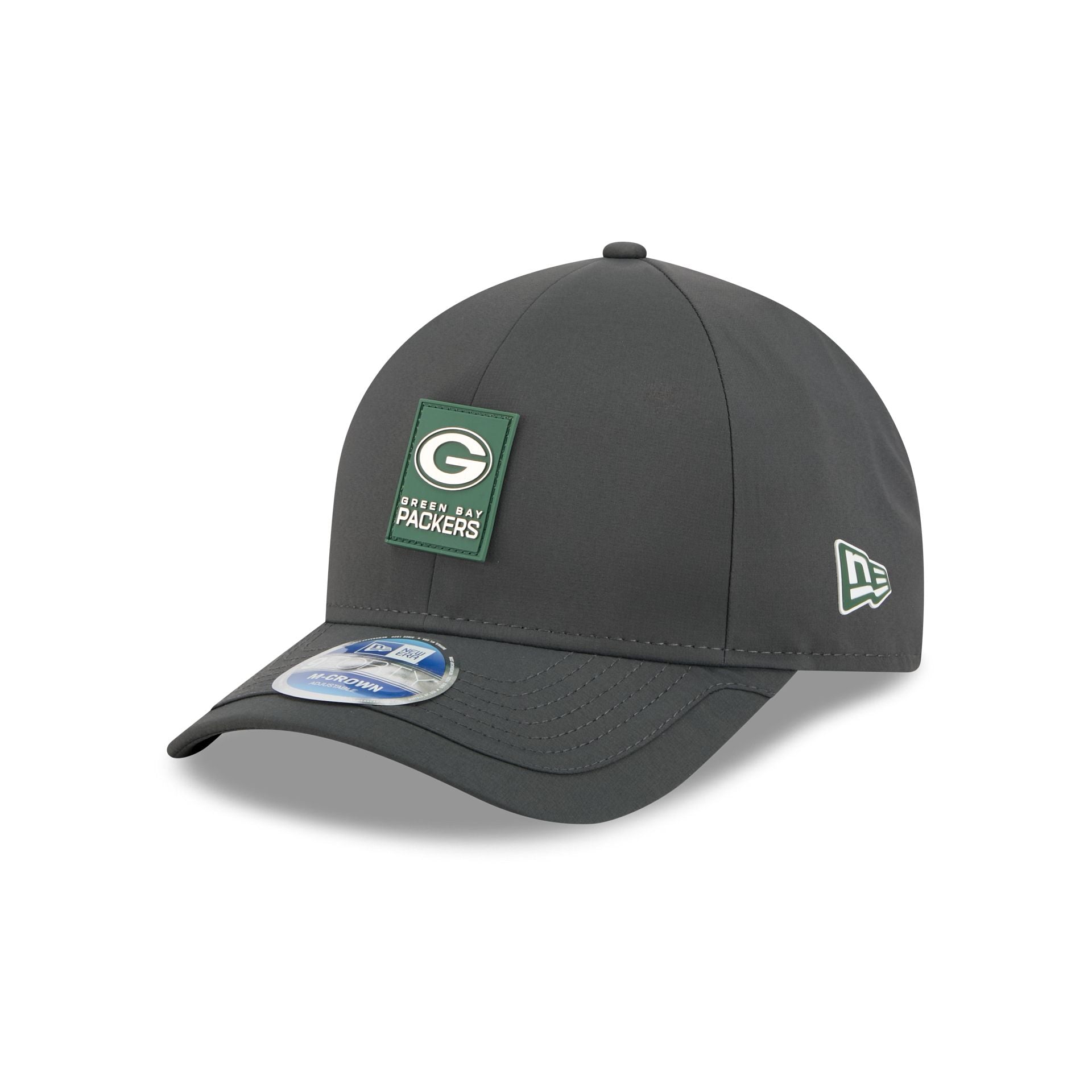 Green Bay Packers 2025 Sideline Cold Weather Steel Clouds 9Forty M-Crown Snapback Hat