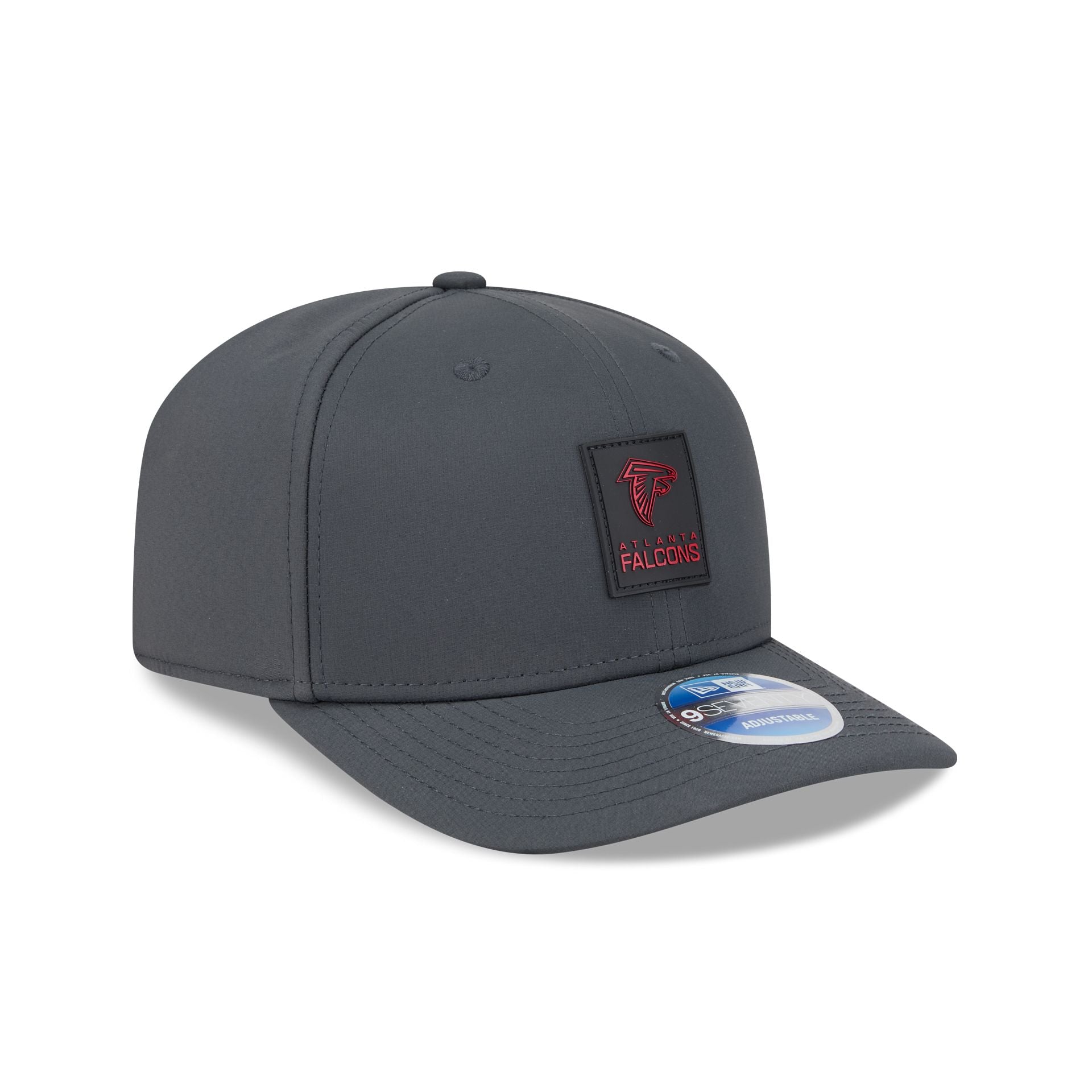 Atlanta Falcons 2025 Sideline Cold Weather Steel Clouds 9Seventy Stretch-Snap Hat - Image 3