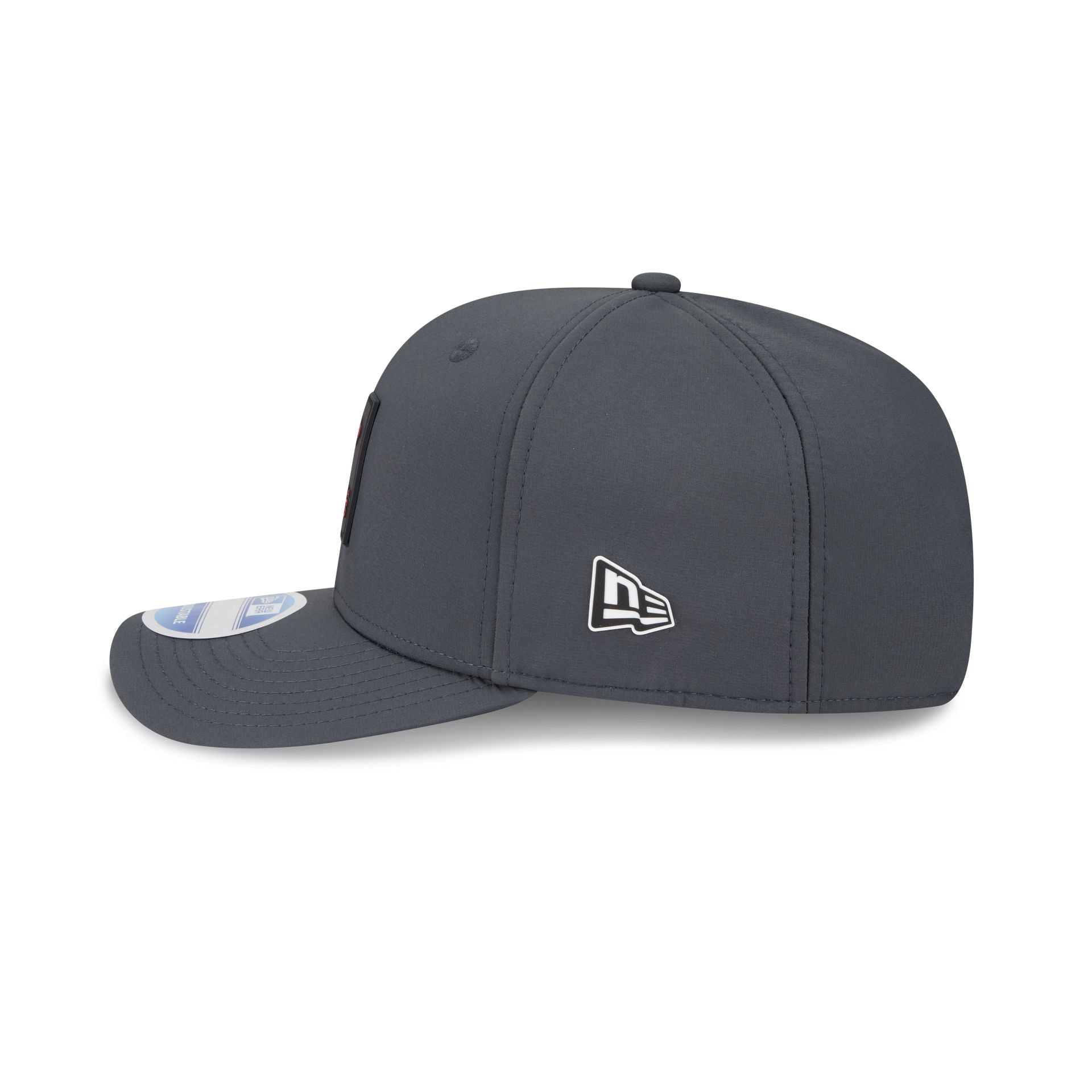 Atlanta Falcons 2025 Sideline Cold Weather Steel Clouds 9Seventy Stretch-Snap Hat - Image 4