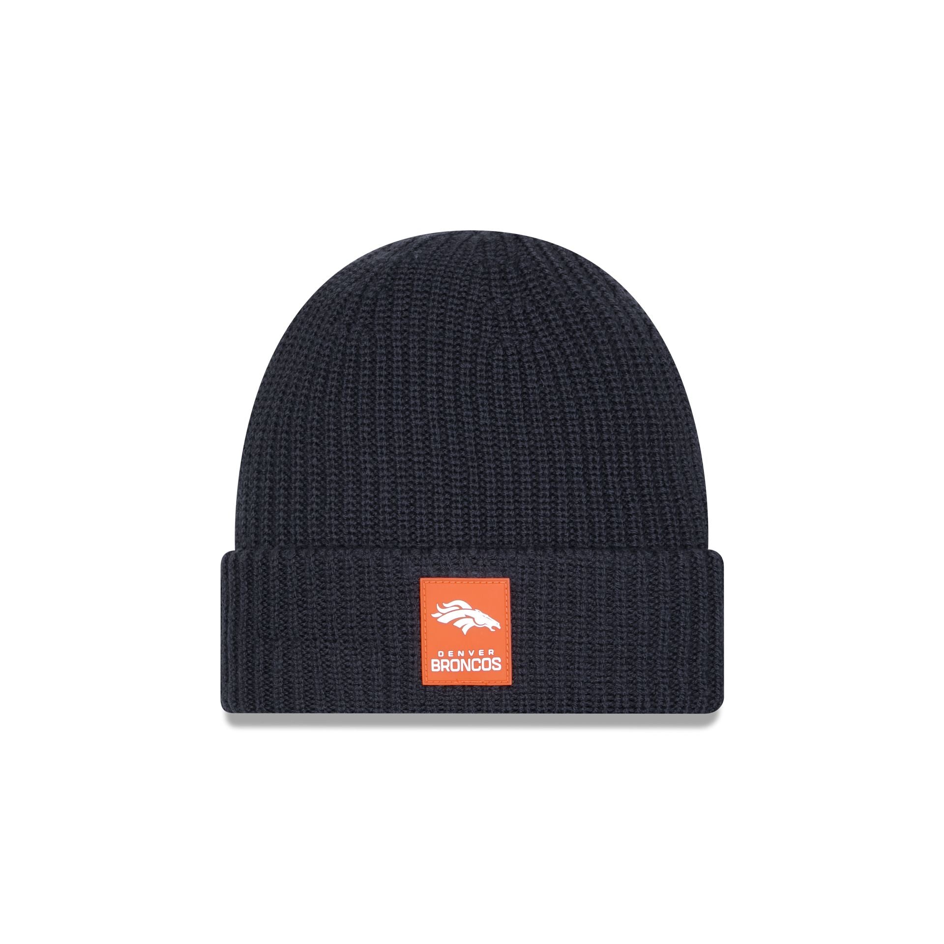 Denver Broncos 2025 Sideline Cold Weather Steel Clouds Cuff Knit Beanie