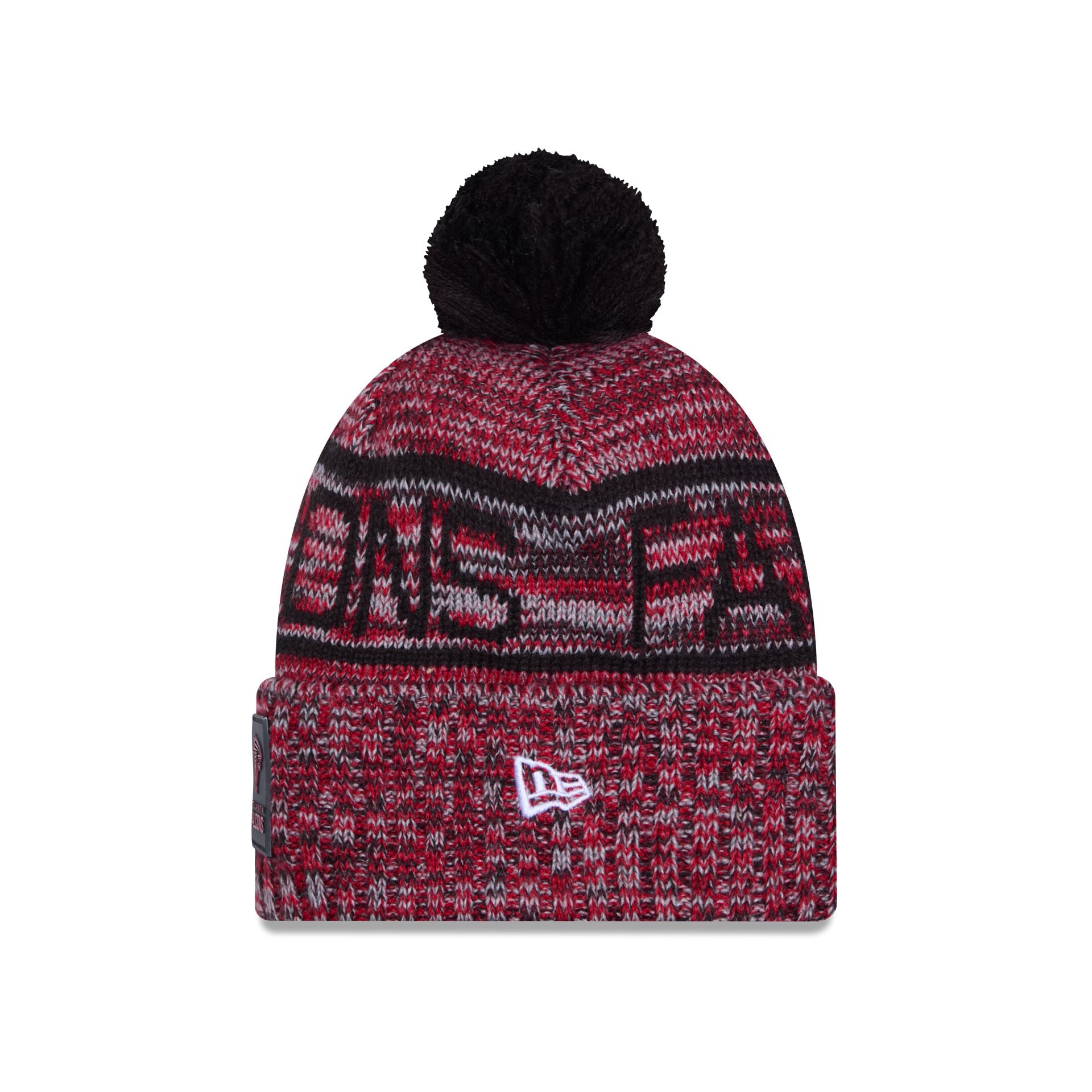 Alternative view of Atlanta Falcons 2025 Sideline Cold Weather Pom Knit Hat