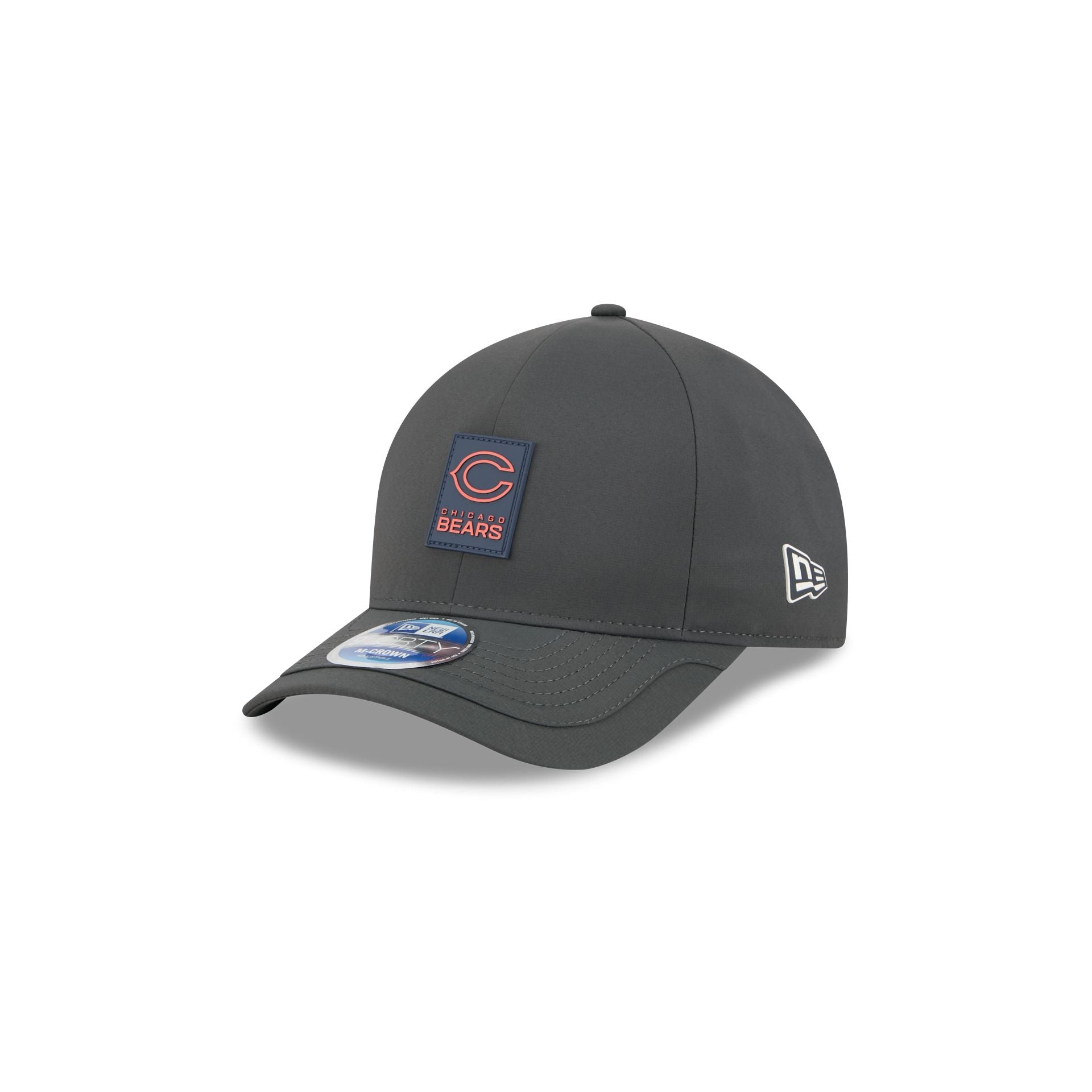 Chicago Bears 2025 Sideline Cold Weather Steel Clouds Kids 9Forty M-Crown Snapback Hat - Image 3