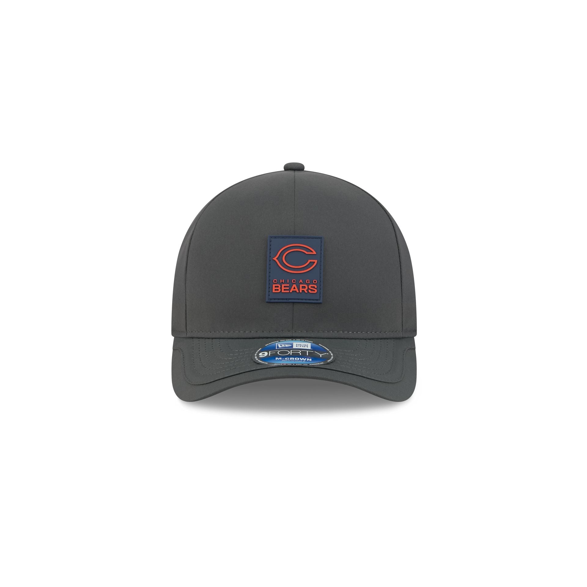 Alternative view of Chicago Bears 2025 Sideline Cold Weather Steel Clouds Kids 9Forty M-Crown Snapback Hat