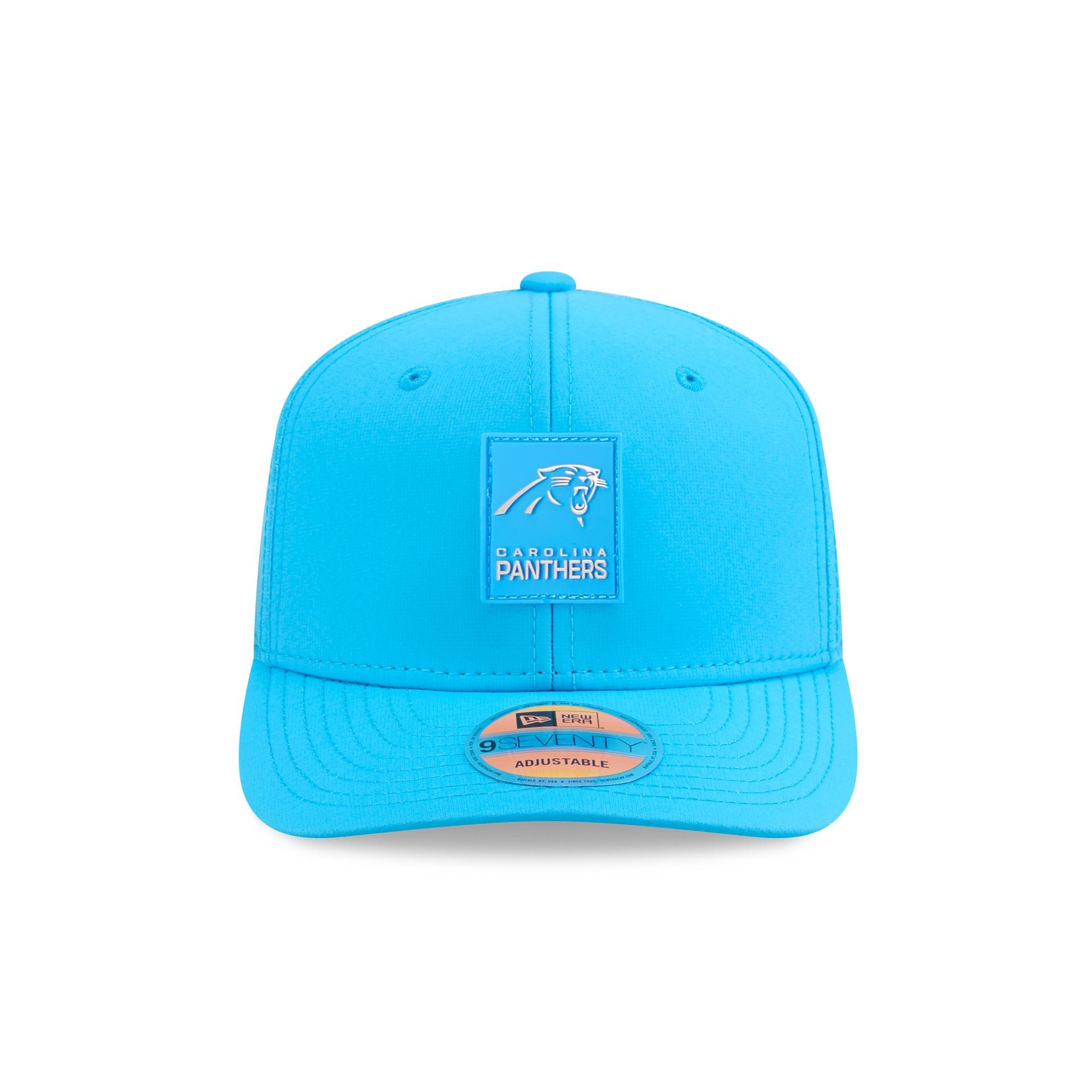 Alternative view of Carolina Panthers 2025 Sideline Hot Weather 9Seventy Trucker Hat