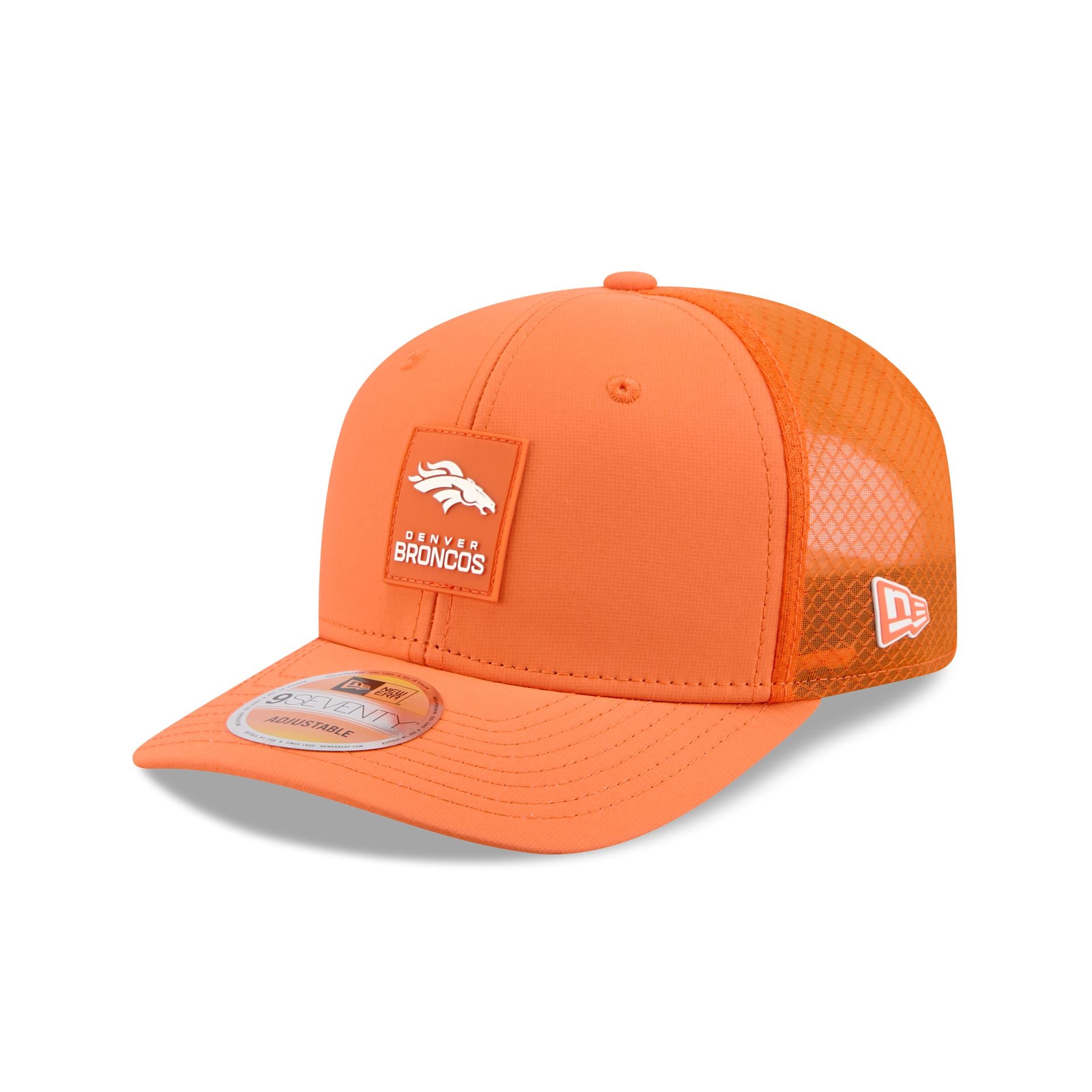 Denver Broncos 2025 Sideline Hot Weather 9Seventy Trucker Hat