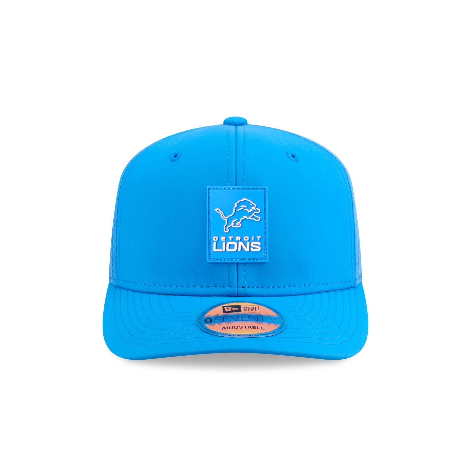 Alternative view of Detroit Lions 2025 Sideline Hot Weather 9Seventy Trucker Hat