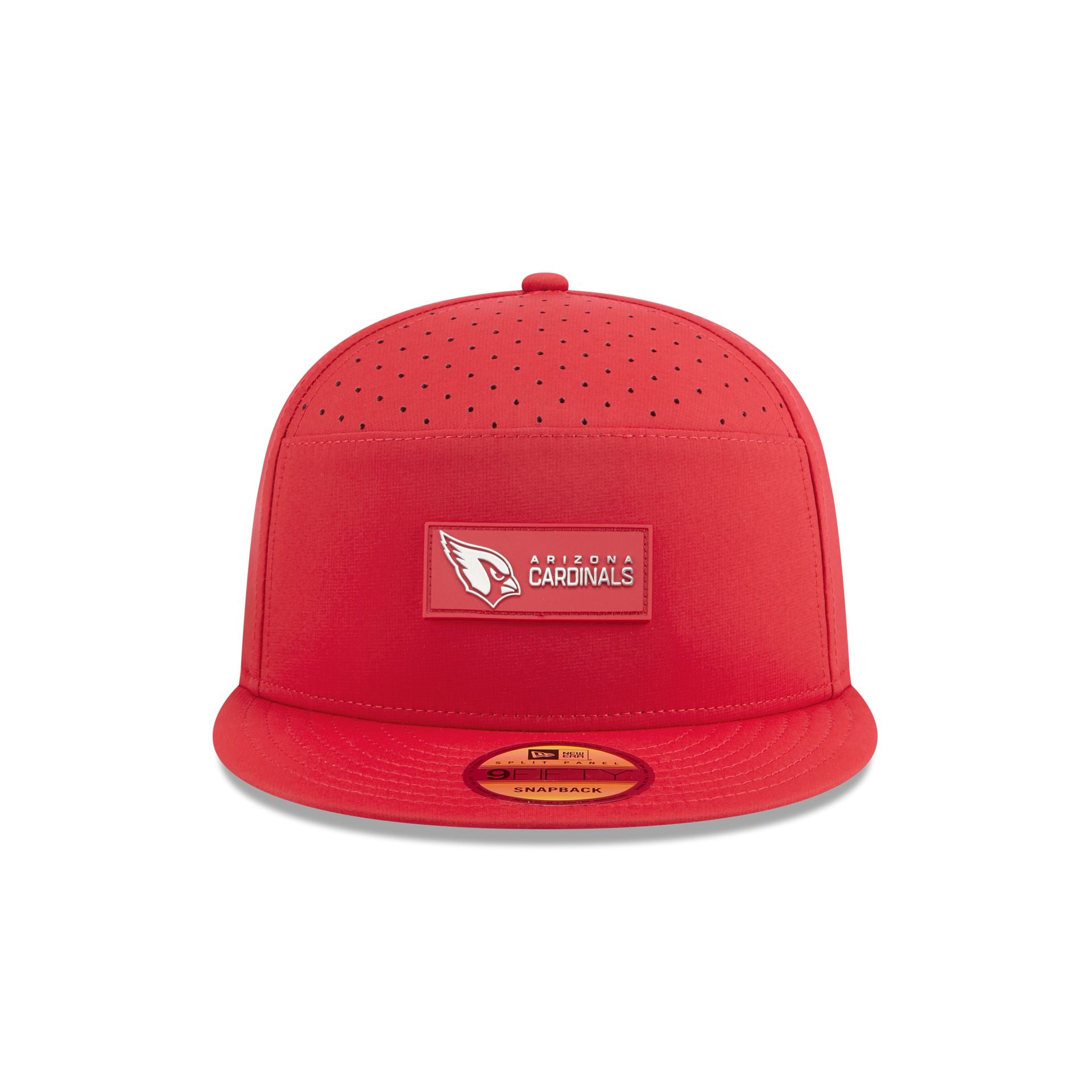 Alternative view of Arizona Cardinals 2025 Sideline Hot Weather Split Panel 9Fifty Snapback Hat