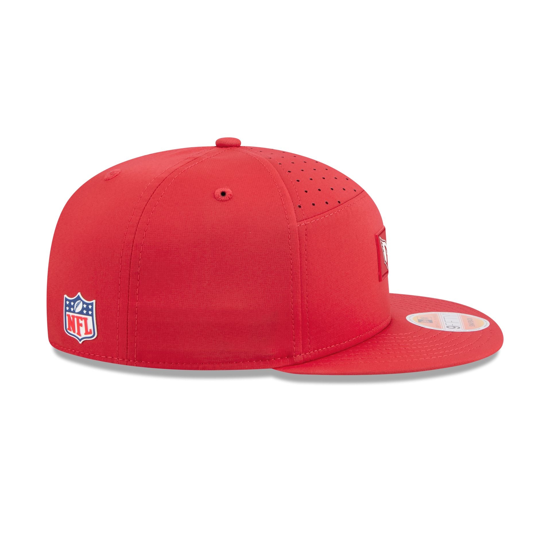Arizona Cardinals 2025 Sideline Hot Weather Split Panel 9Fifty Snapback Hat - Image 5