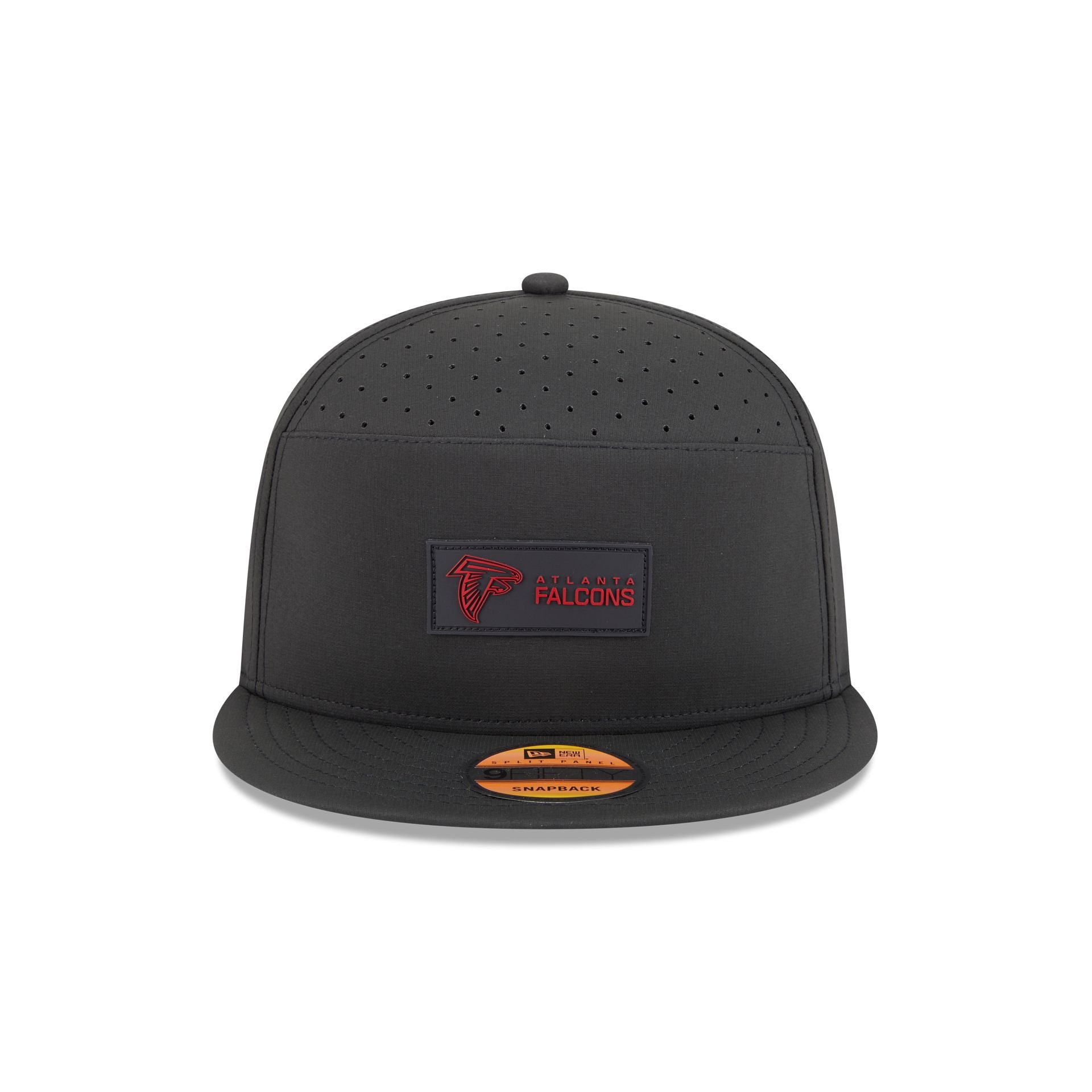 Alternative view of Atlanta Falcons 2025 Sideline Hot Weather Split Panel 9Fifty Snapback Hat