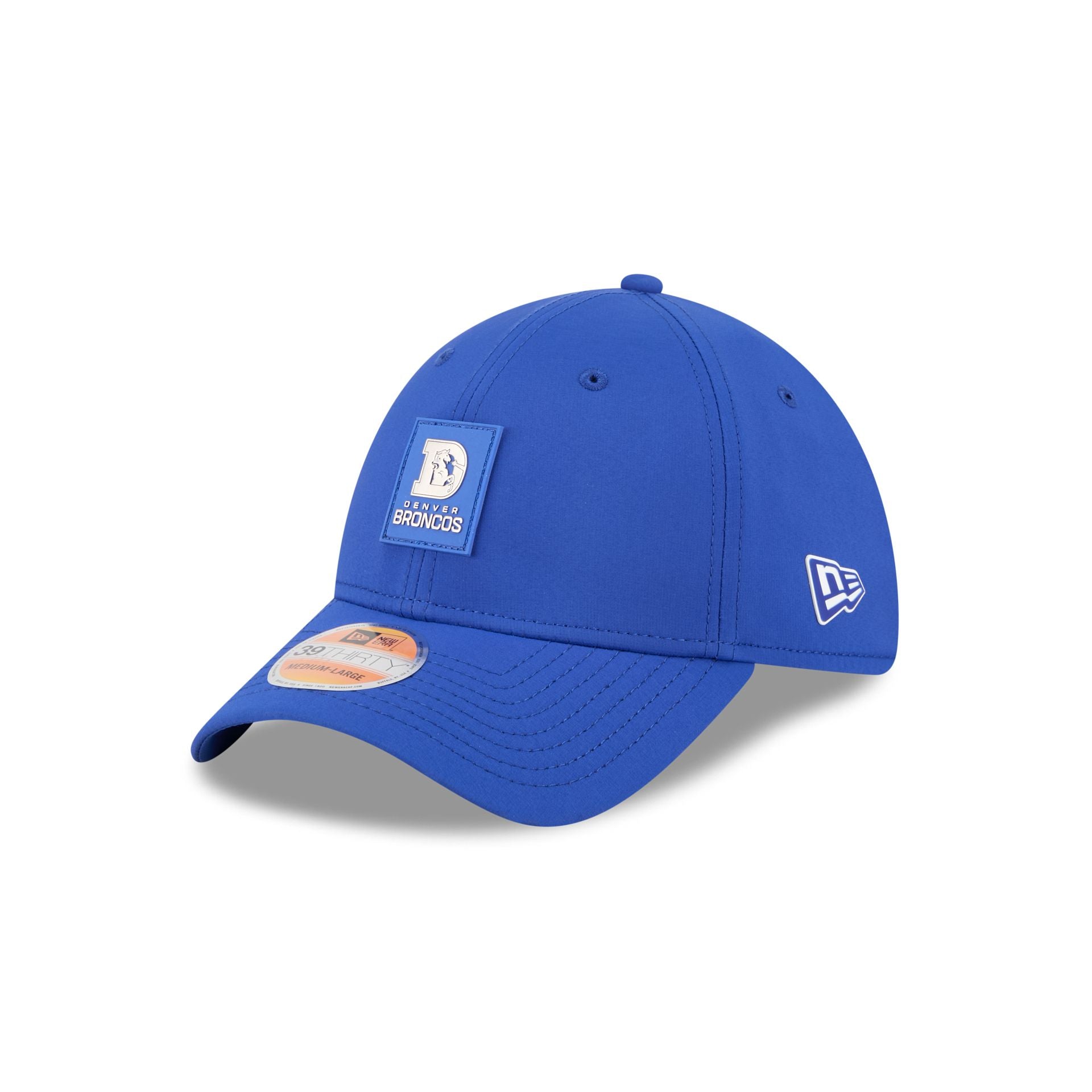 Denver Broncos 2025 Sideline Hot Weather Historic 39Thirty Stretch Fit Hat