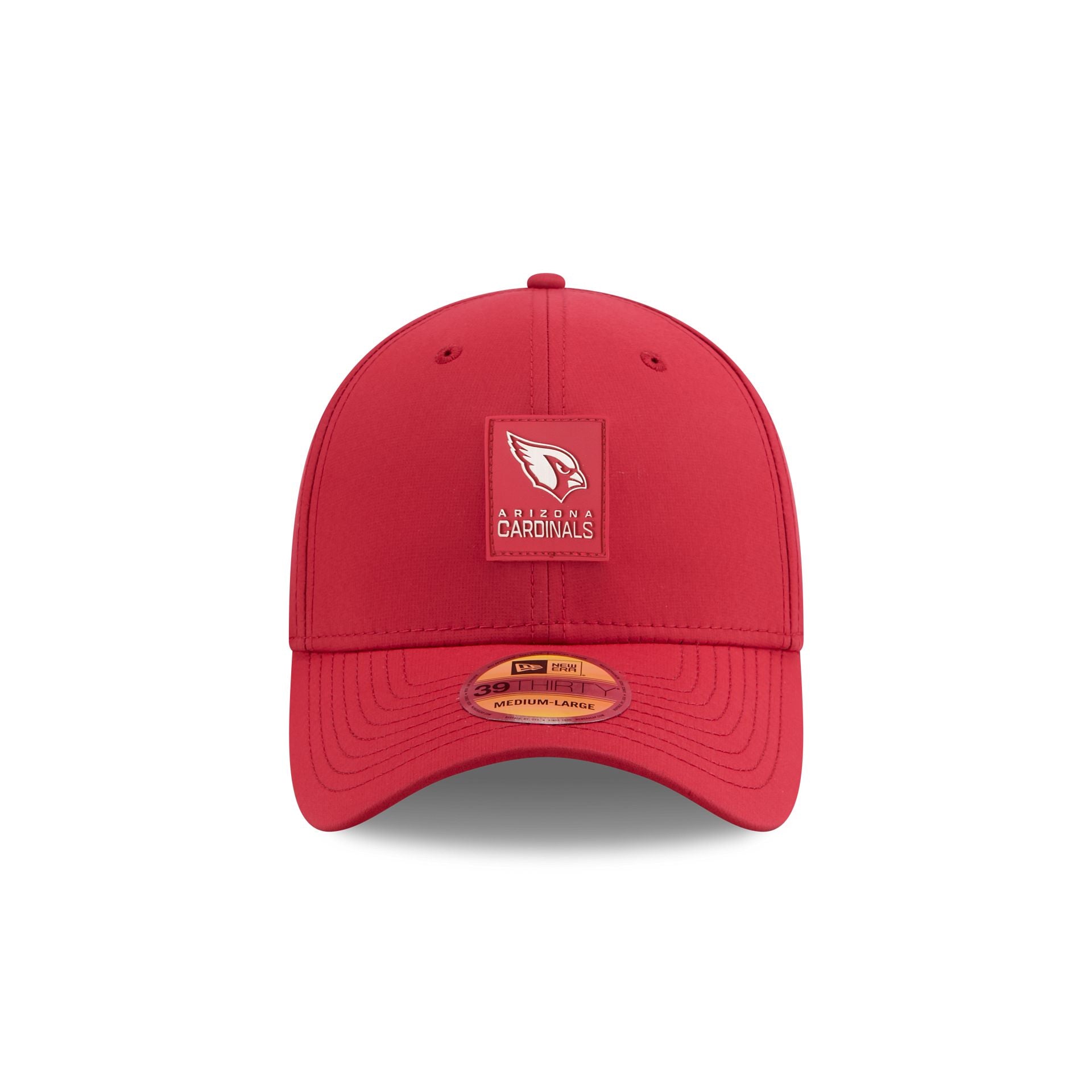 Alternative view of Arizona Cardinals 2025 Sideline Hot Weather 39Thirty Stretch Fit Hat