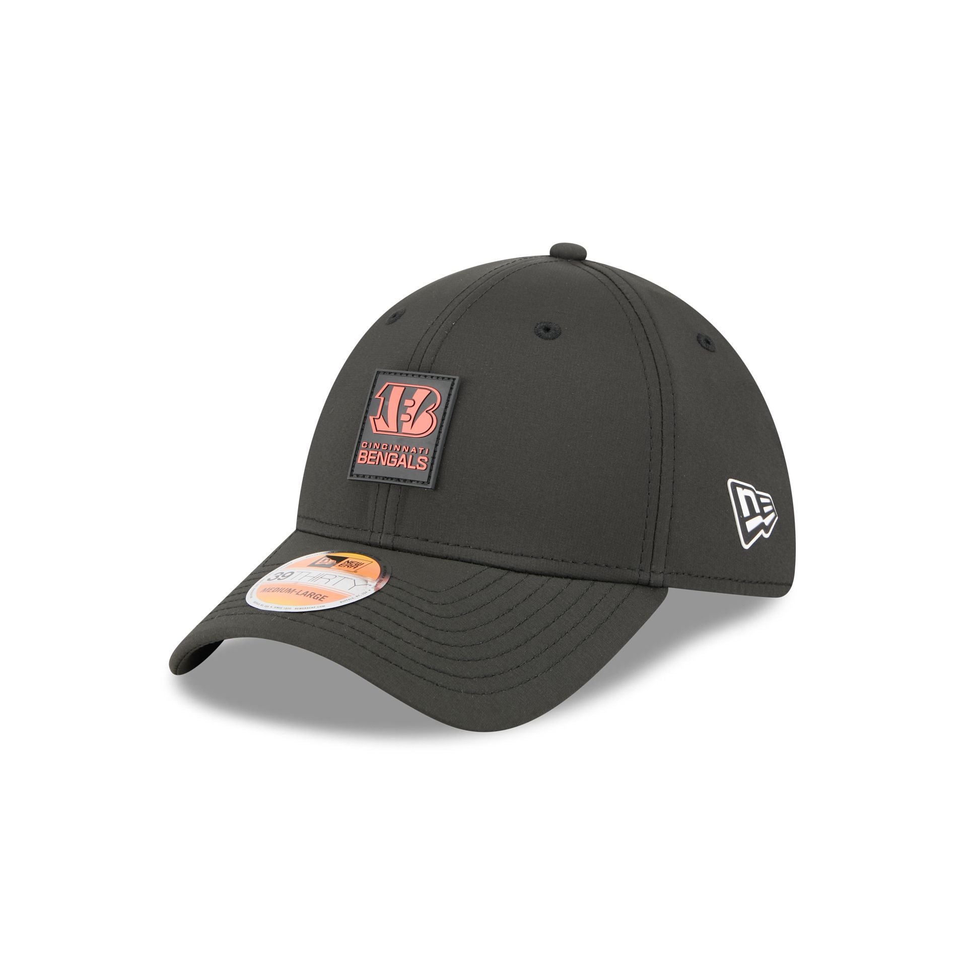 Cincinnati Bengals 2025 Sideline Hot Weather 39Thirty Stretch Fit Hat