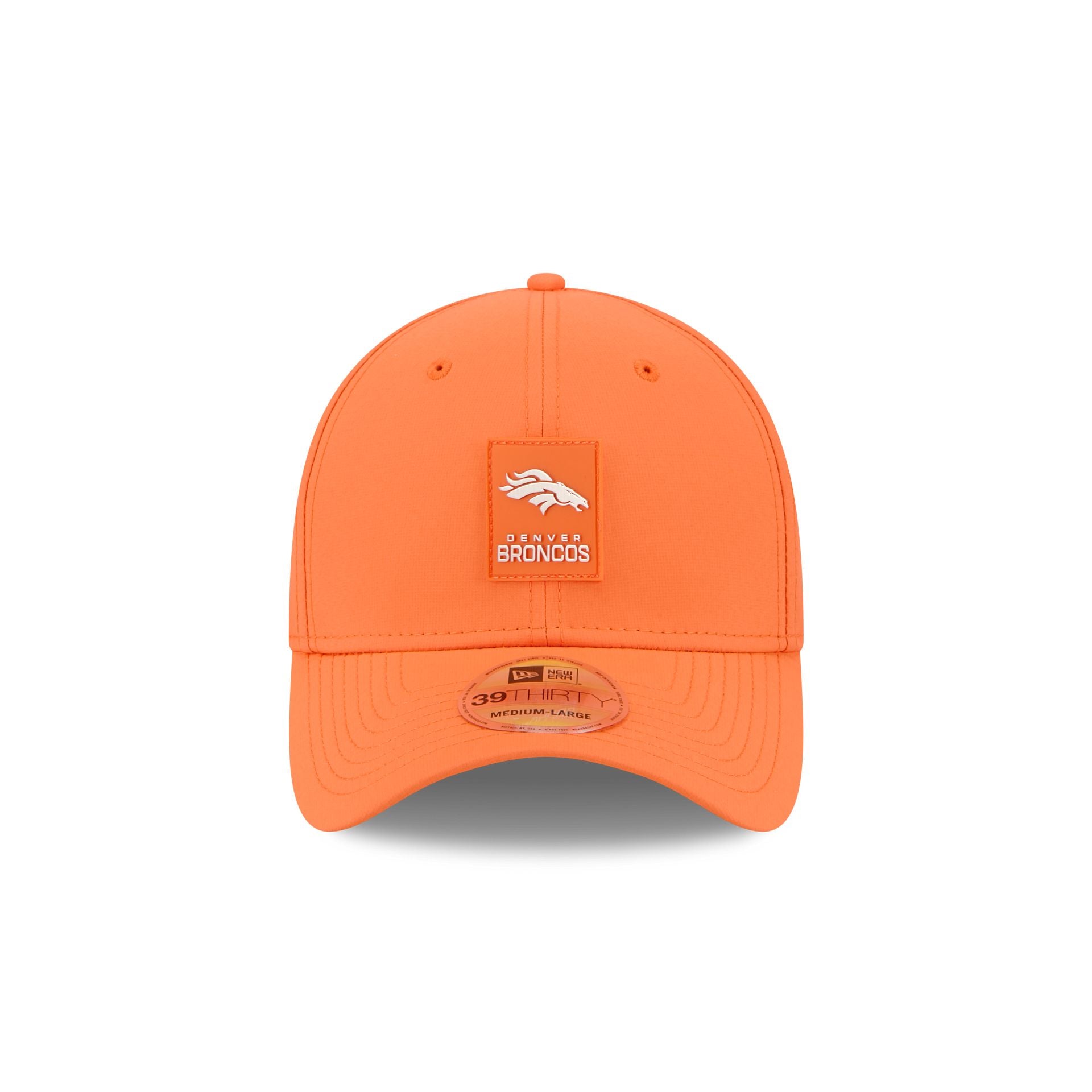 Alternative view of Denver Broncos 2025 Sideline Hot Weather 39Thirty Stretch Fit Hat