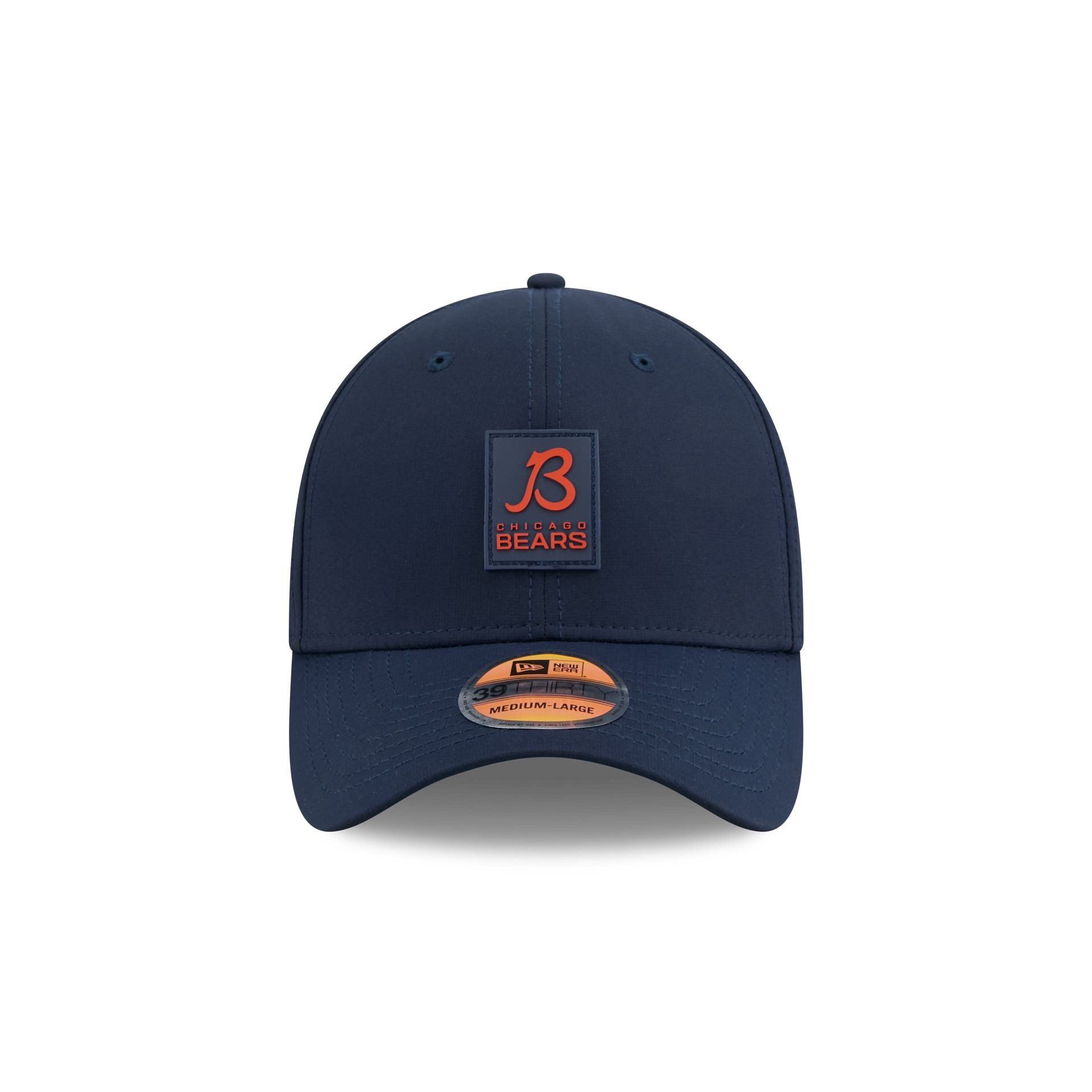 Alternative view of Chicago Bears 2025 Sideline Hot Weather B 39Thirty Stretch Fit Hat