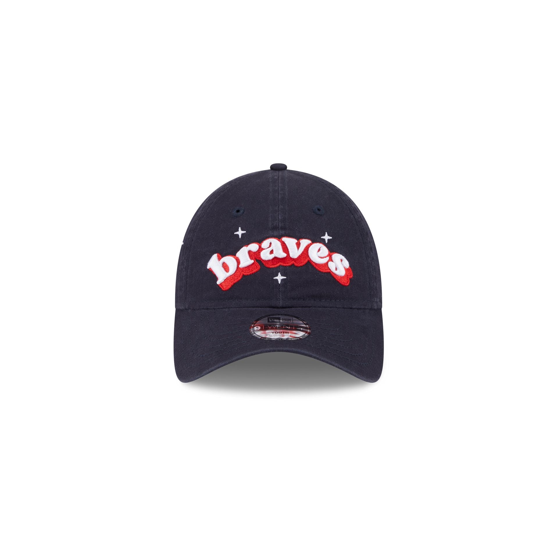 Alternative view of Atlanta Braves Cheer Kids 9Twenty Adjustable Hat