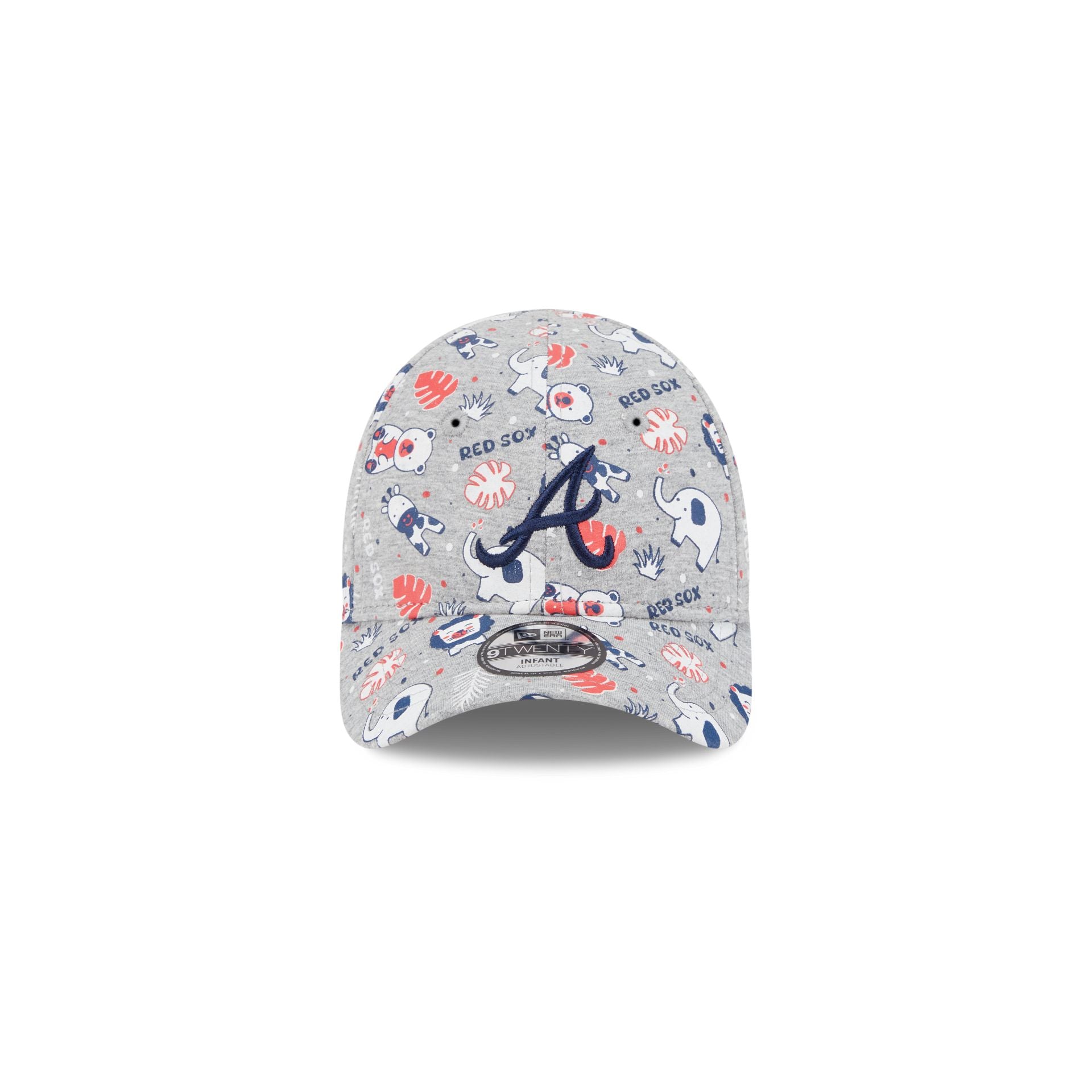 Alternative view of Atlanta Braves Kids Animal 9Twenty Adjustable Hat