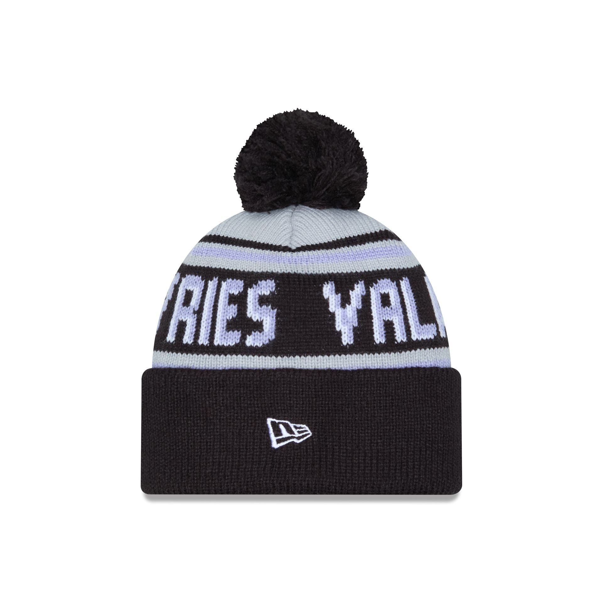Alternative view of Golden State Valkyries Black Pom Knit Hat