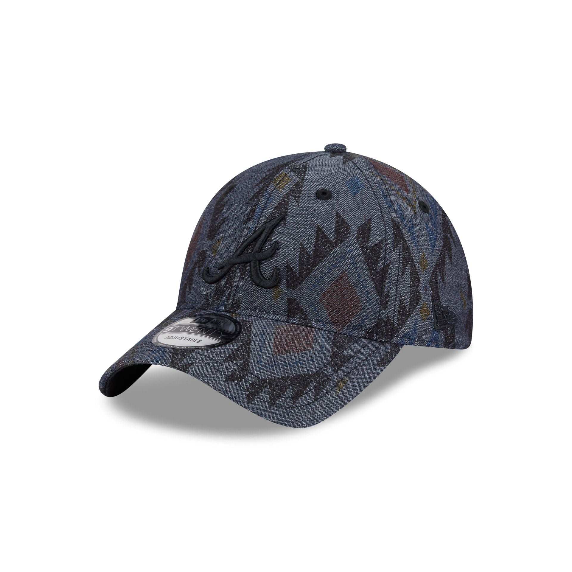 Atlanta Braves Aztec Pattern 9Twenty Adjustable Hat