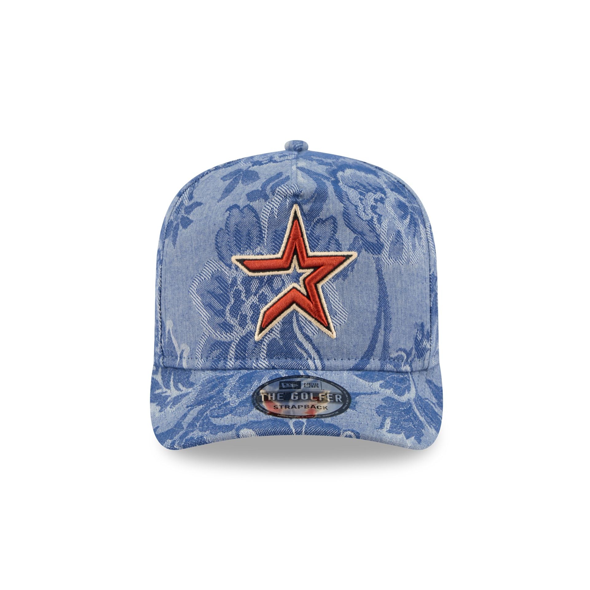 Alternative view of Houston Astros Denim Jacquard Golfer Hat