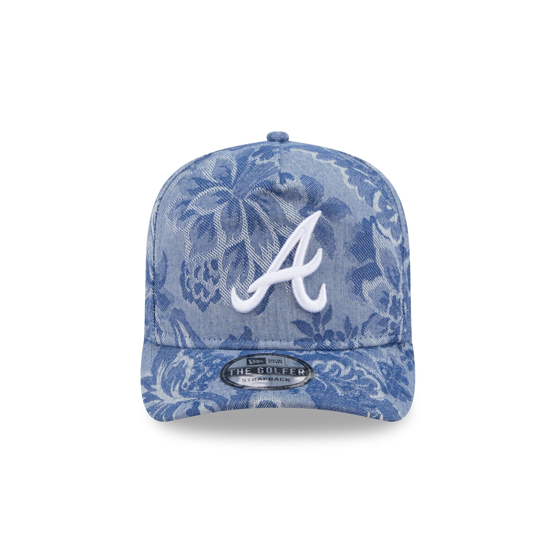 Alternative view of Atlanta Braves Denim Jacquard Golfer Hat