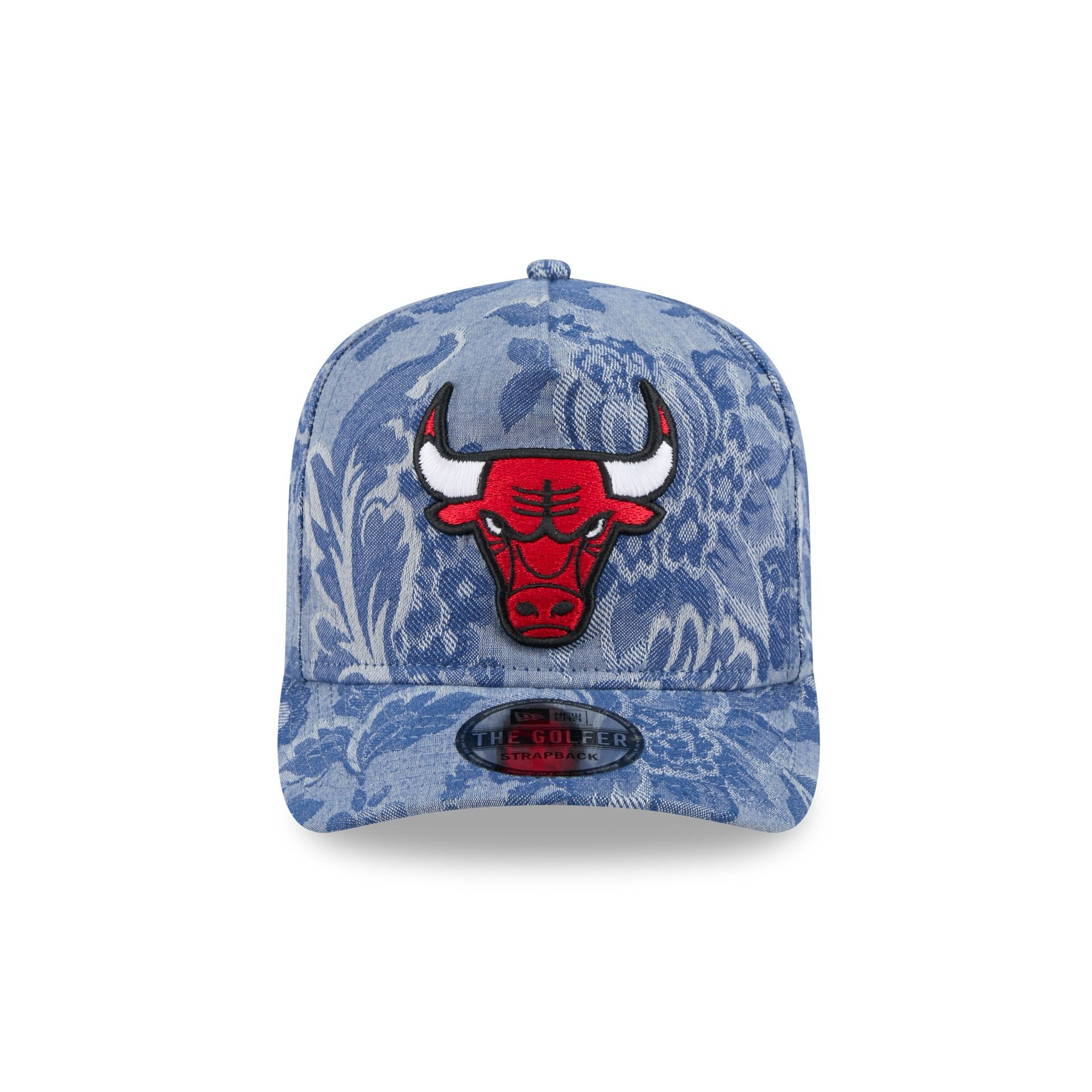 Alternative view of Chicago Bulls Denim Jacquard Golfer Hat