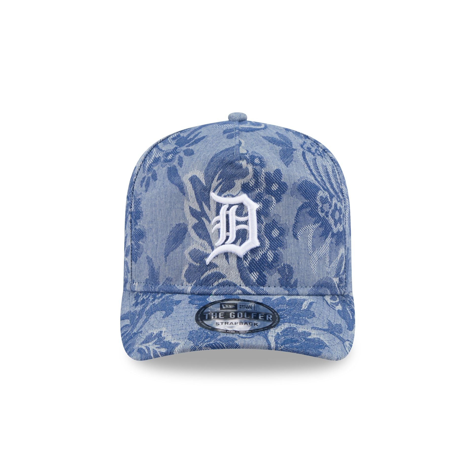 Alternative view of Detroit Tigers Denim Jacquard Golfer Hat