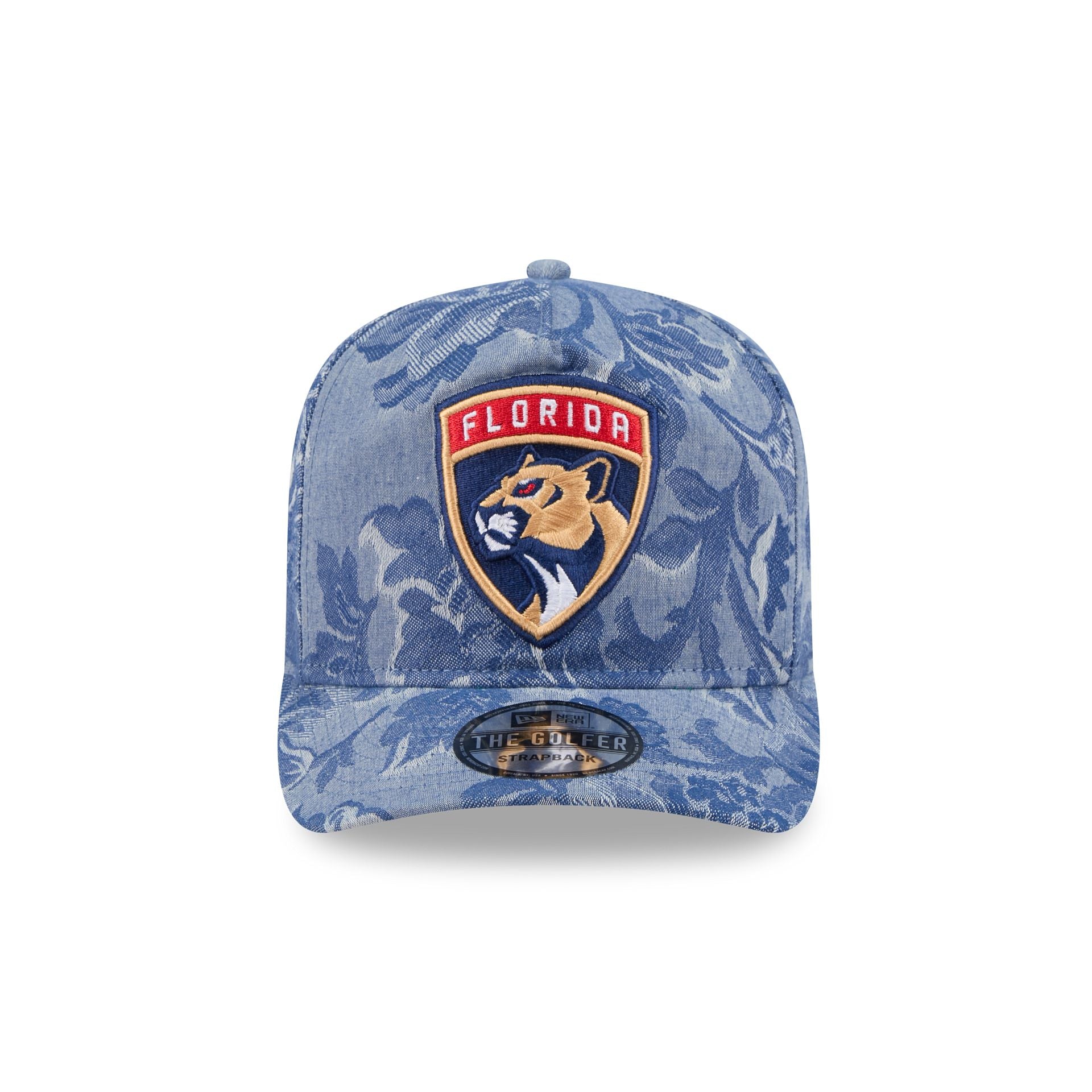 Alternative view of Florida Panthers Denim Jacquard Golfer Hat