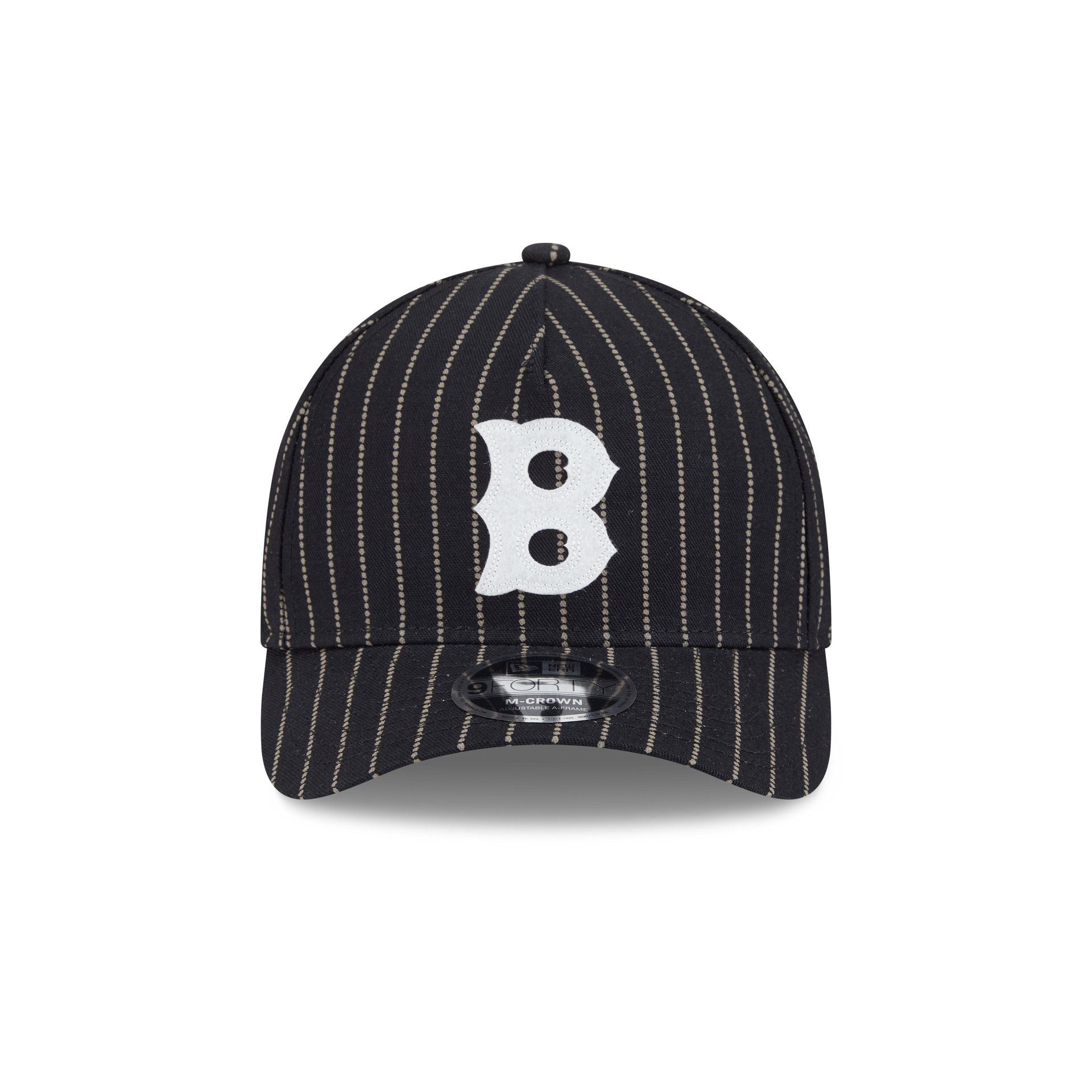 Alternative view of Boston Red Sox Dotted Pinstripe 9Forty M-Crown A-Frame Adjustable Hat