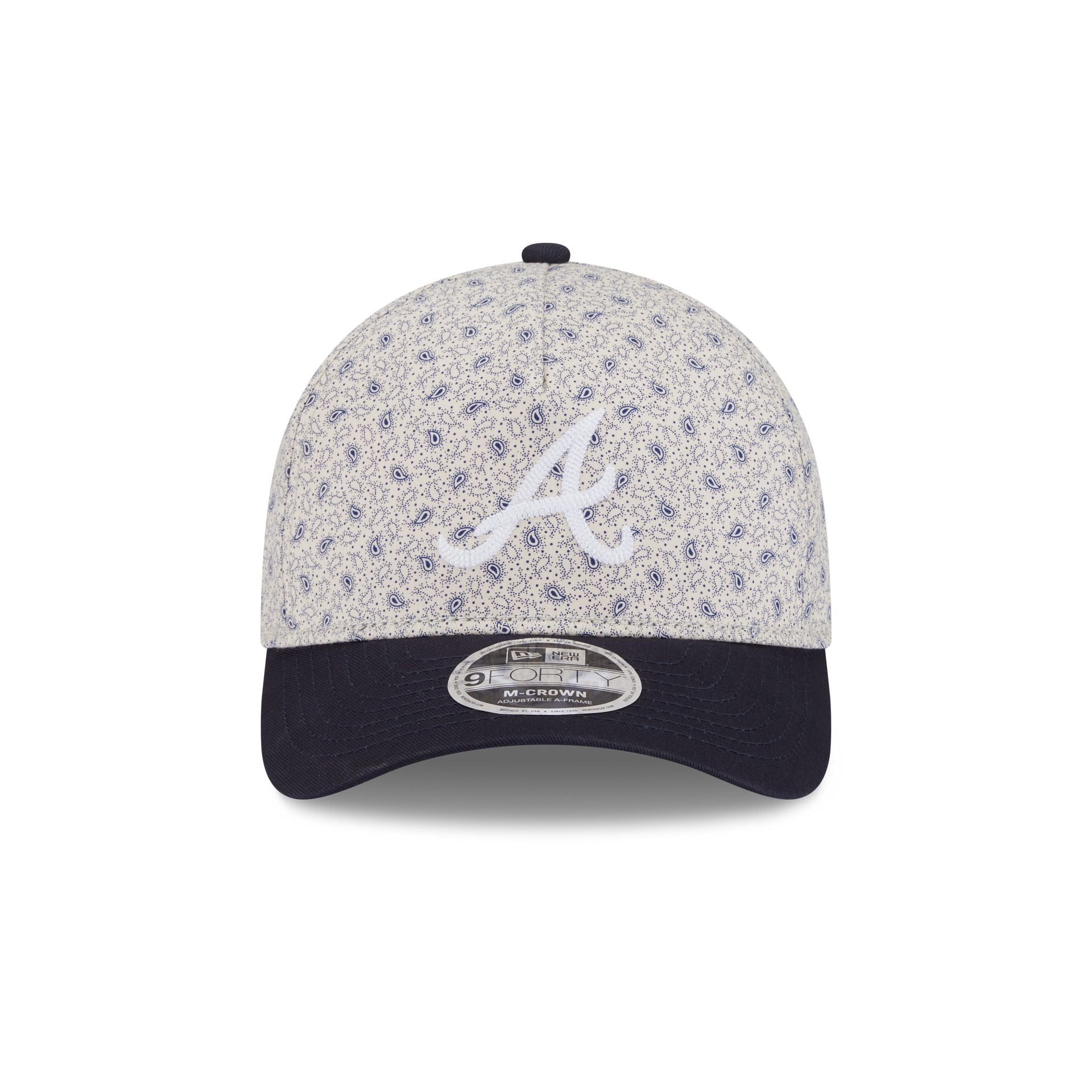 Alternative view of Atlanta Braves Micro Print 9Forty M-Crown A-Frame Adjustable Hat