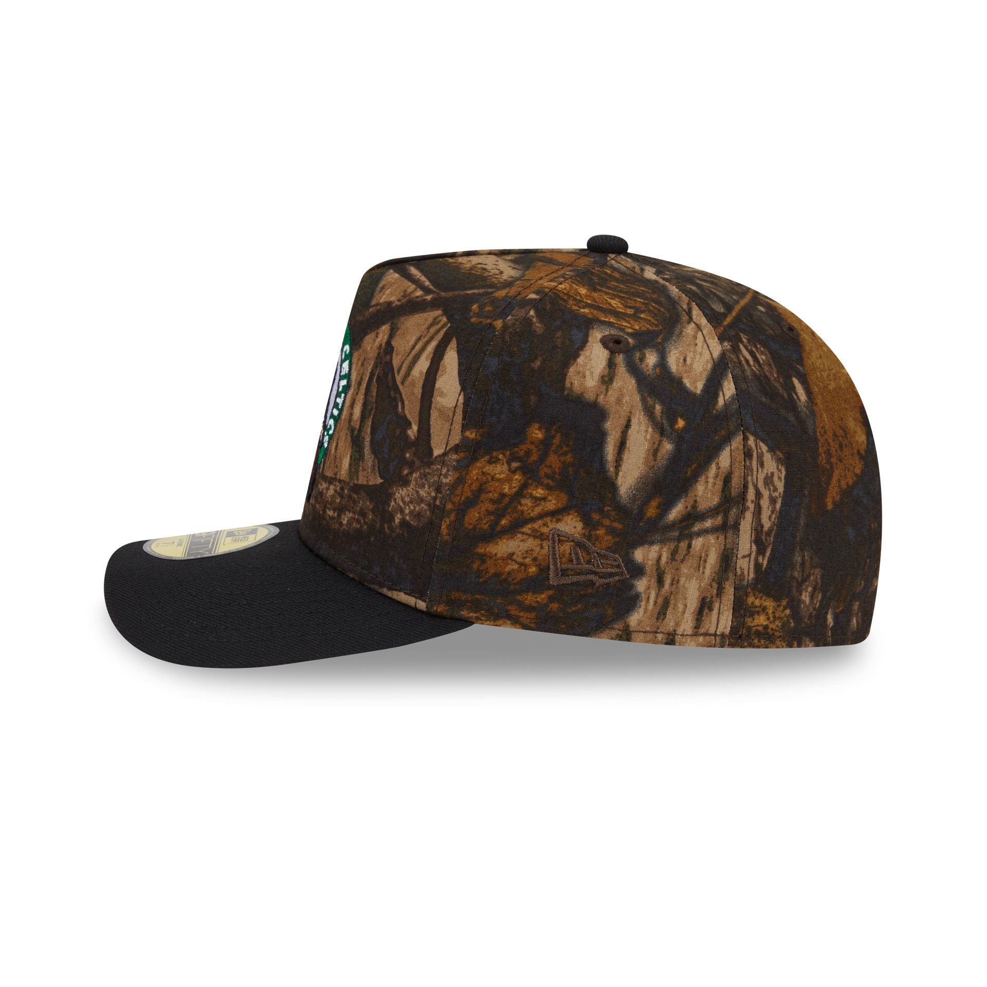 Boston Celtics Ripstop Camo 59Fifty A-Frame Fitted Hat - Image 4