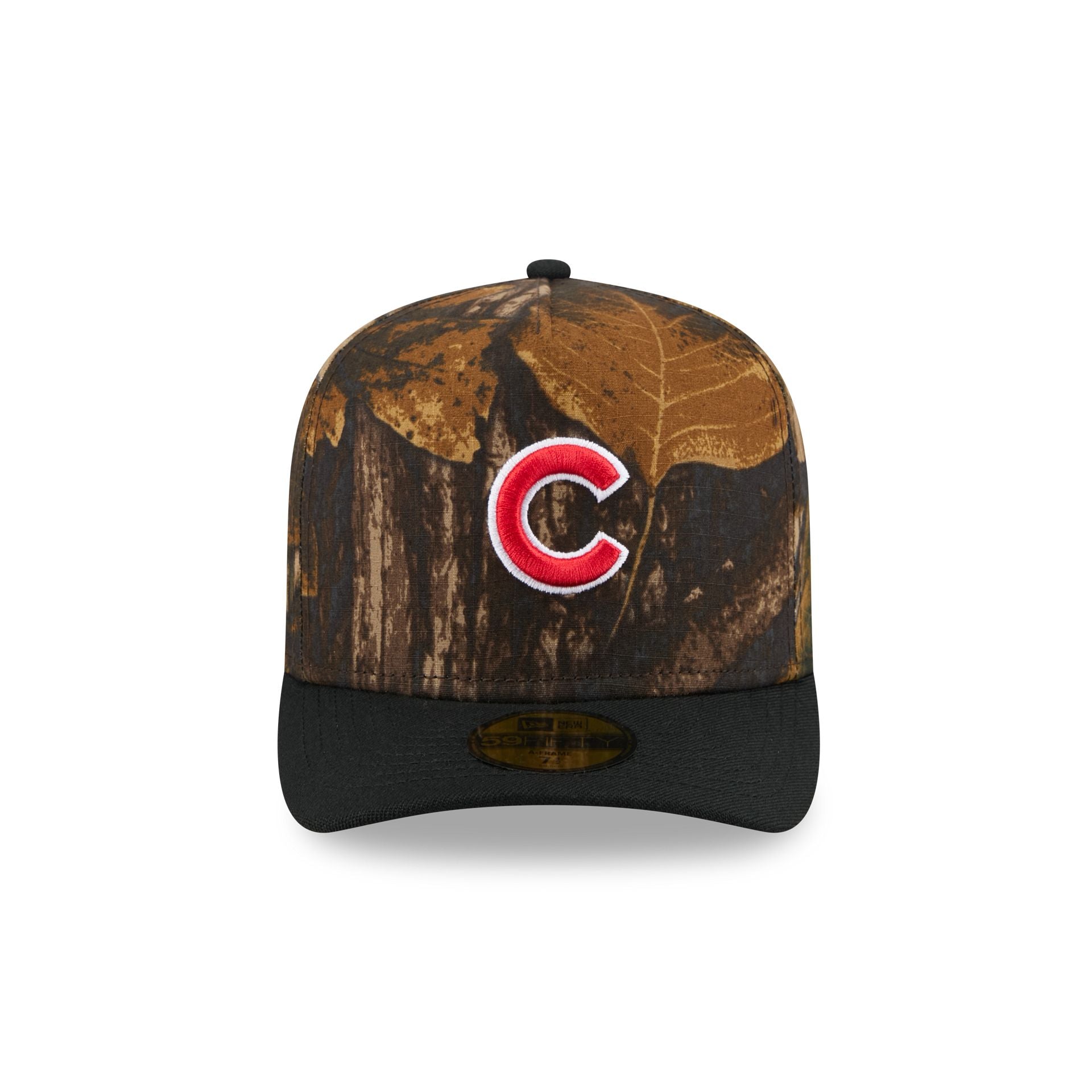 Alternative view of Chicago Cubs Ripstop Camo 59Fifty A-Frame Fitted Hat
