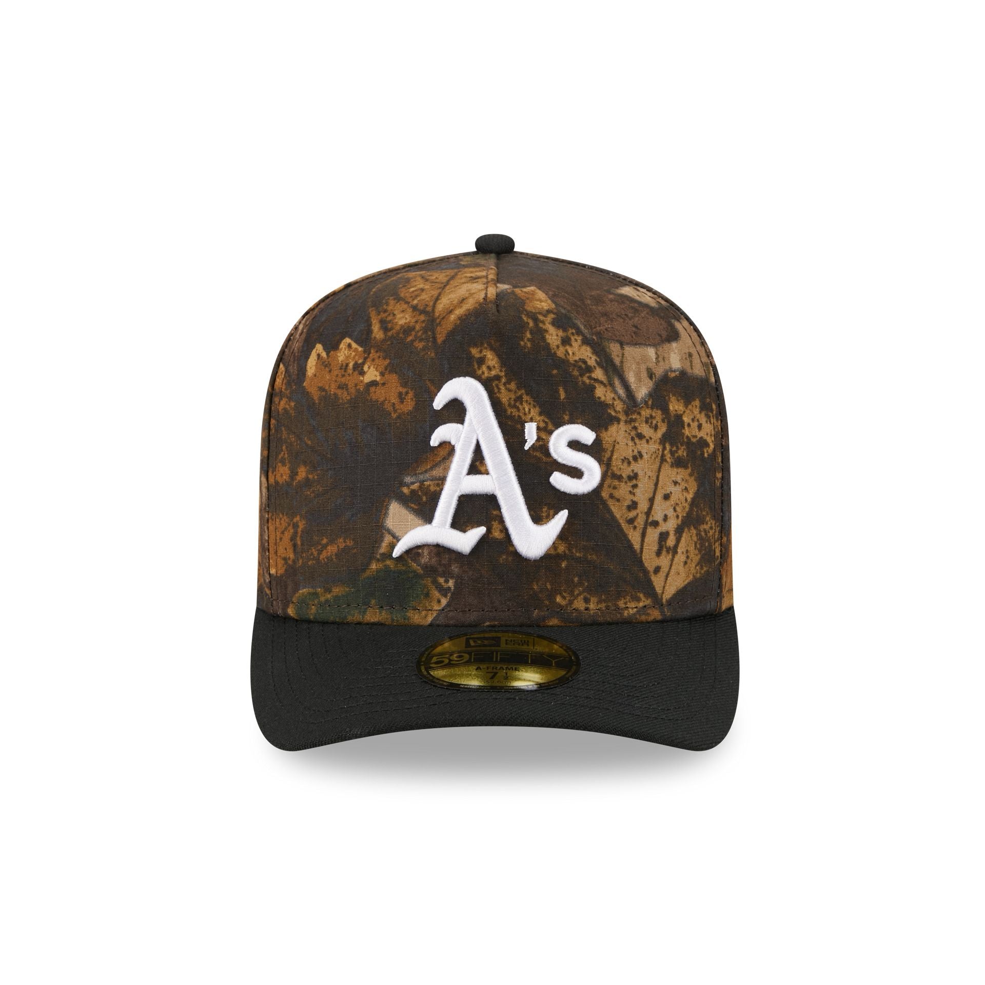 Alternative view of Athletics Ripstop Camo 59Fifty A-Frame Fitted Hat