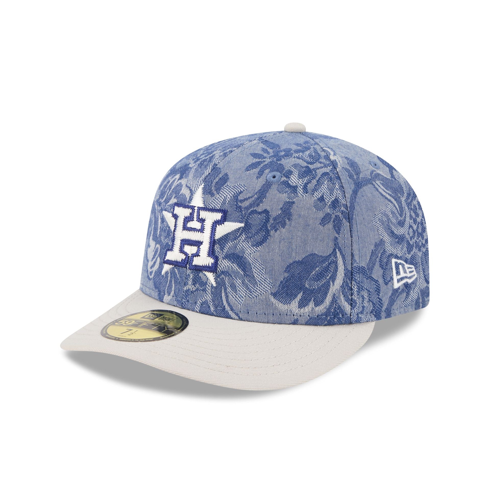 Houston Astros Two-Tone Denim 59Fifty Fitted Hat