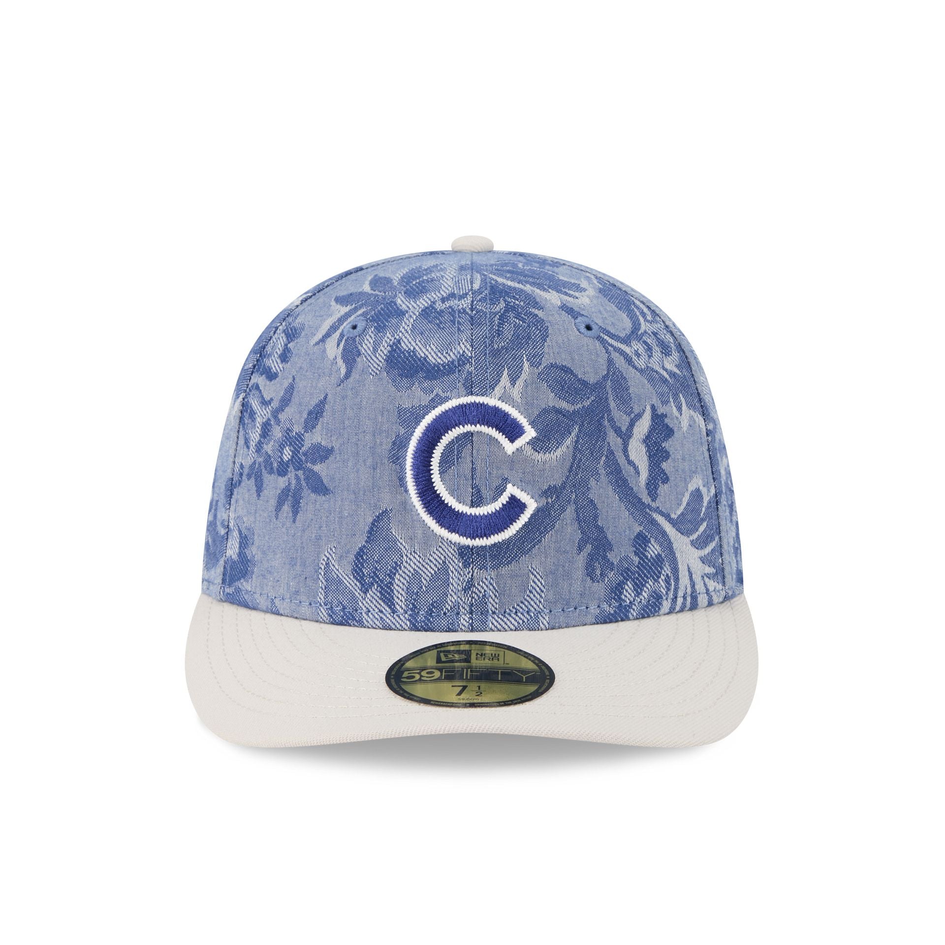 Alternative view of Chicago Cubs Two-Tone Denim 59Fifty Fitted Hat