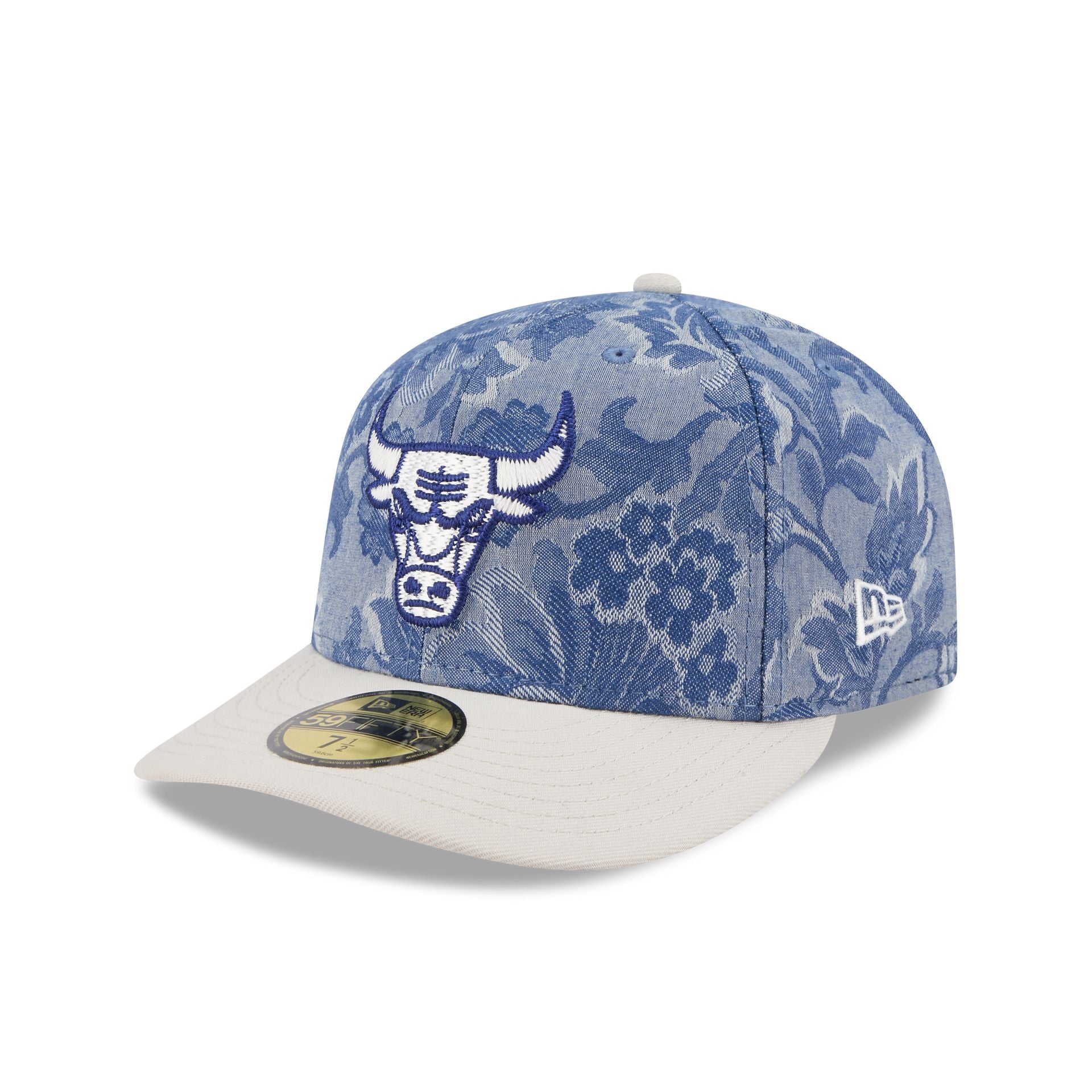 Chicago Bulls Two-Tone Denim 59Fifty Fitted Hat