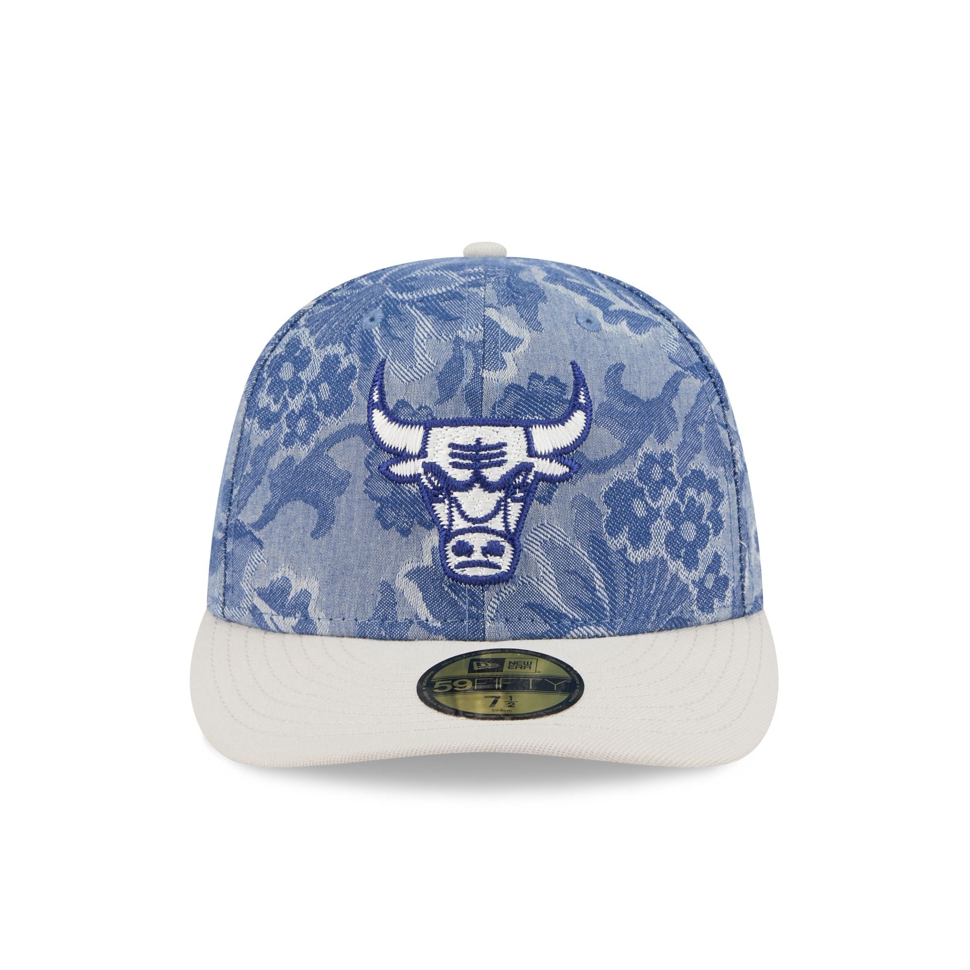 Alternative view of Chicago Bulls Two-Tone Denim 59Fifty Fitted Hat