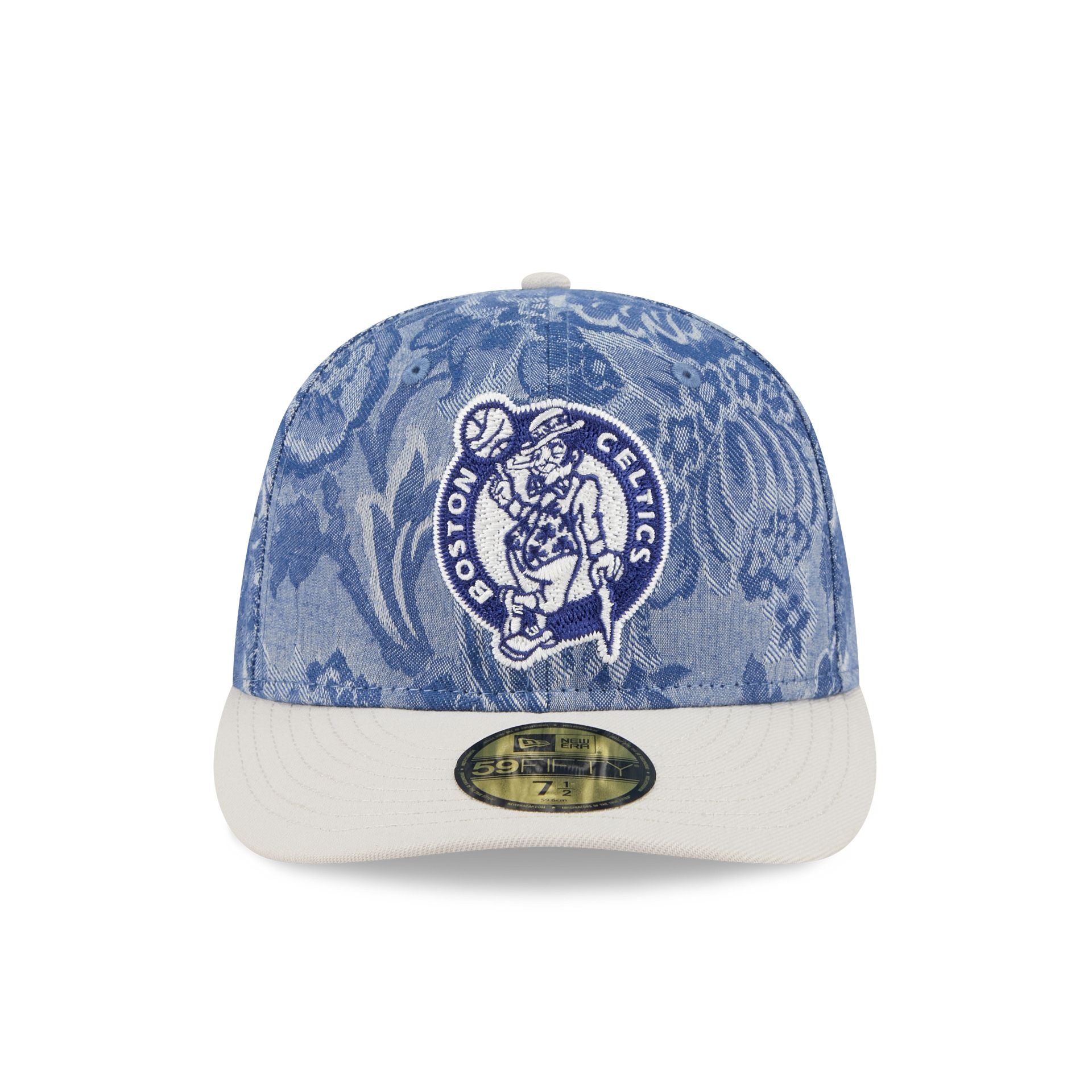 Alternative view of Boston Celtics Two-Tone Denim 59Fifty Fitted Hat