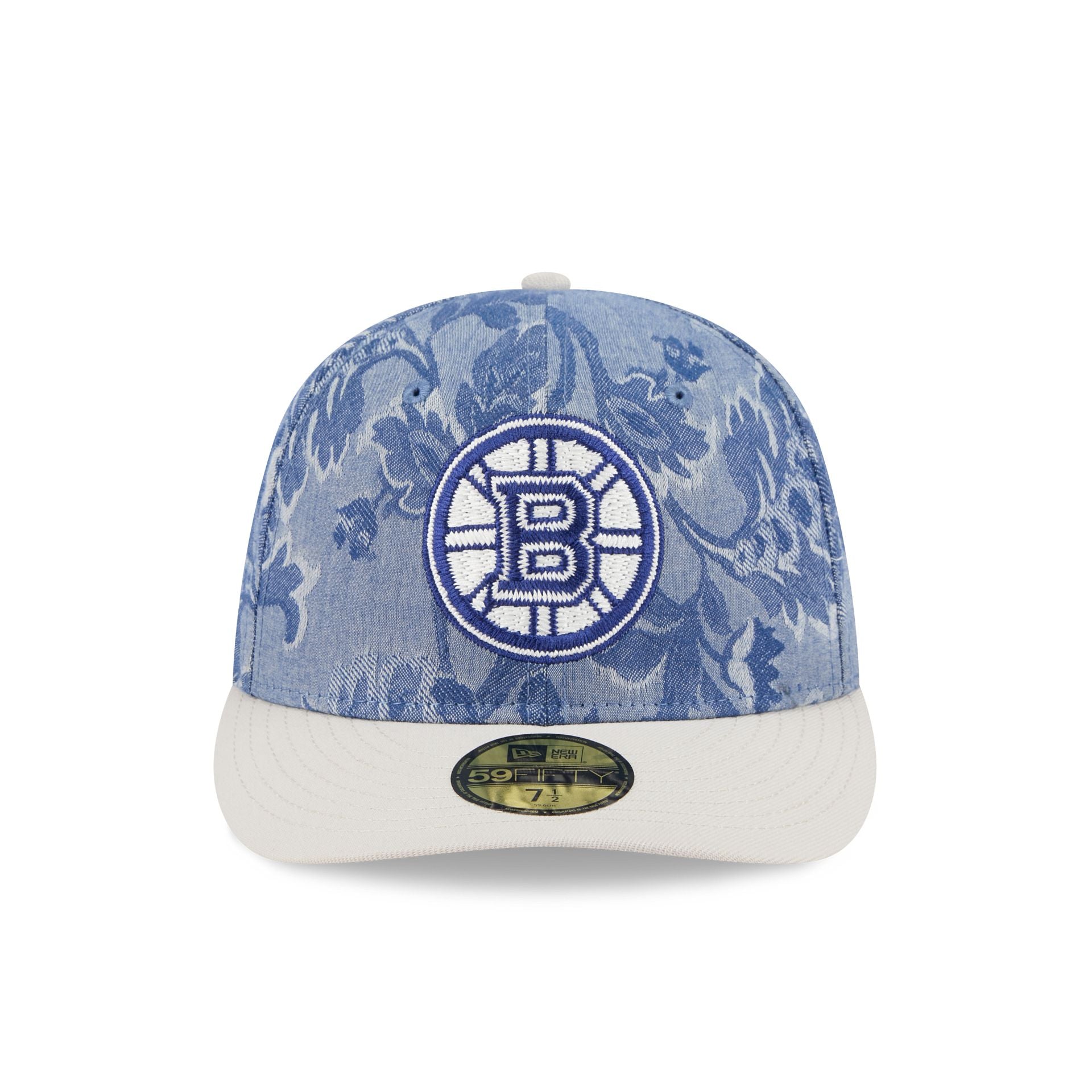 Alternative view of Boston Bruins Two-Tone Denim 59Fifty Fitted Hat