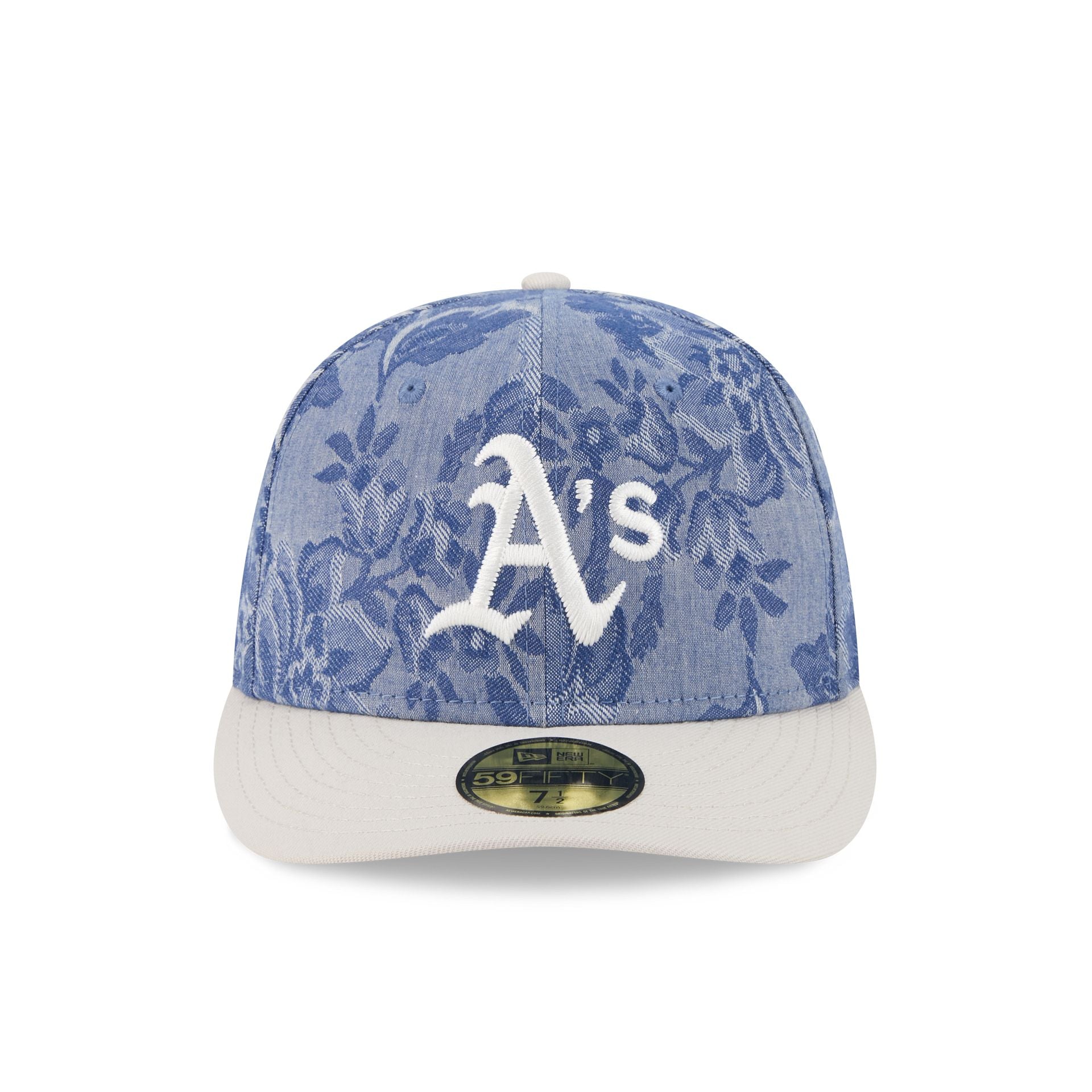Alternative view of Athletics Two-Tone Denim 59Fifty Fitted Hat