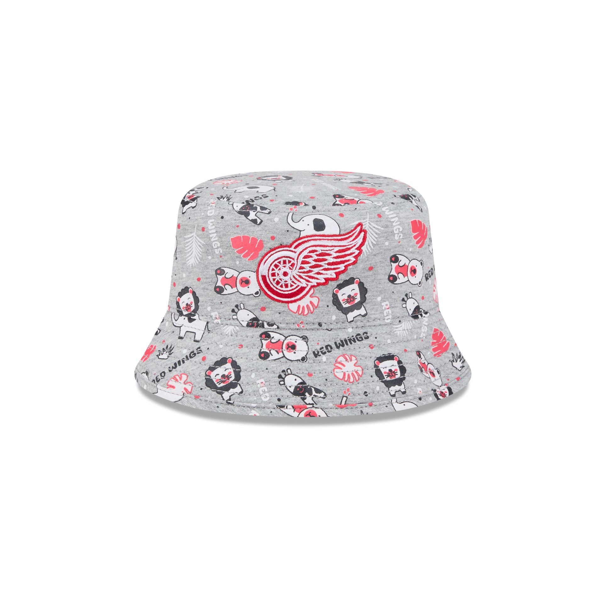 Alternative view of Detroit Red Wings Kids Animal Bucket Hat
