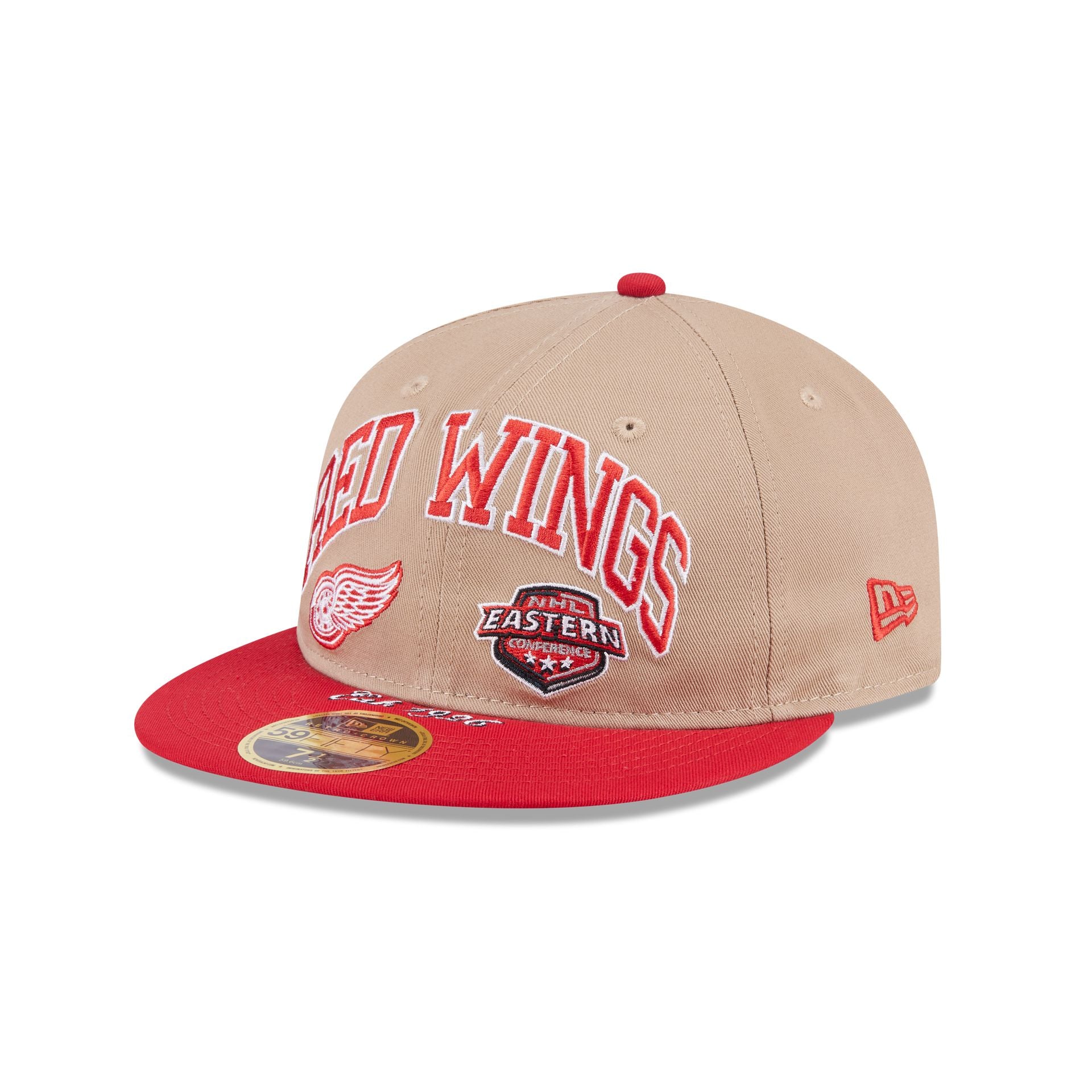 Detroit Red Wings Camel Retro Crown 59Fifty Fitted Hat