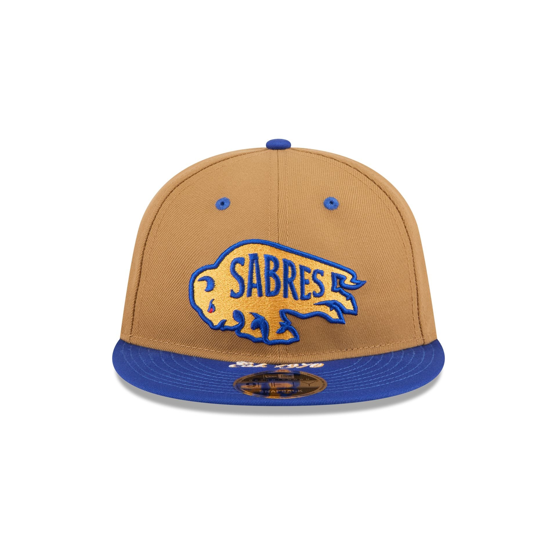 Alternative view of Buffalo Sabres Wheat Retro Crown 9Fifty Snapback Hat