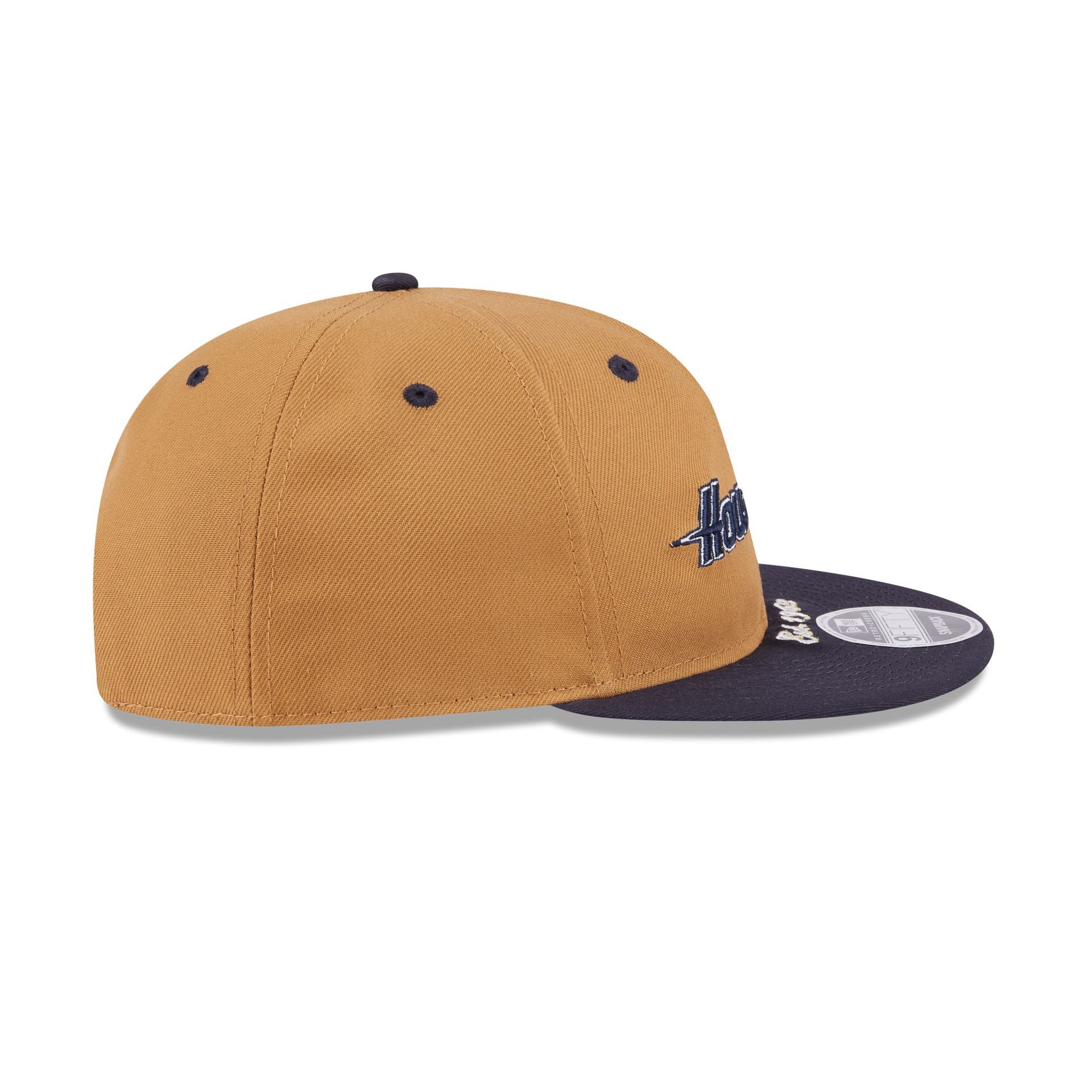 Houston Astros Wheat Retro Crown 9Fifty Snapback Hat - Image 5