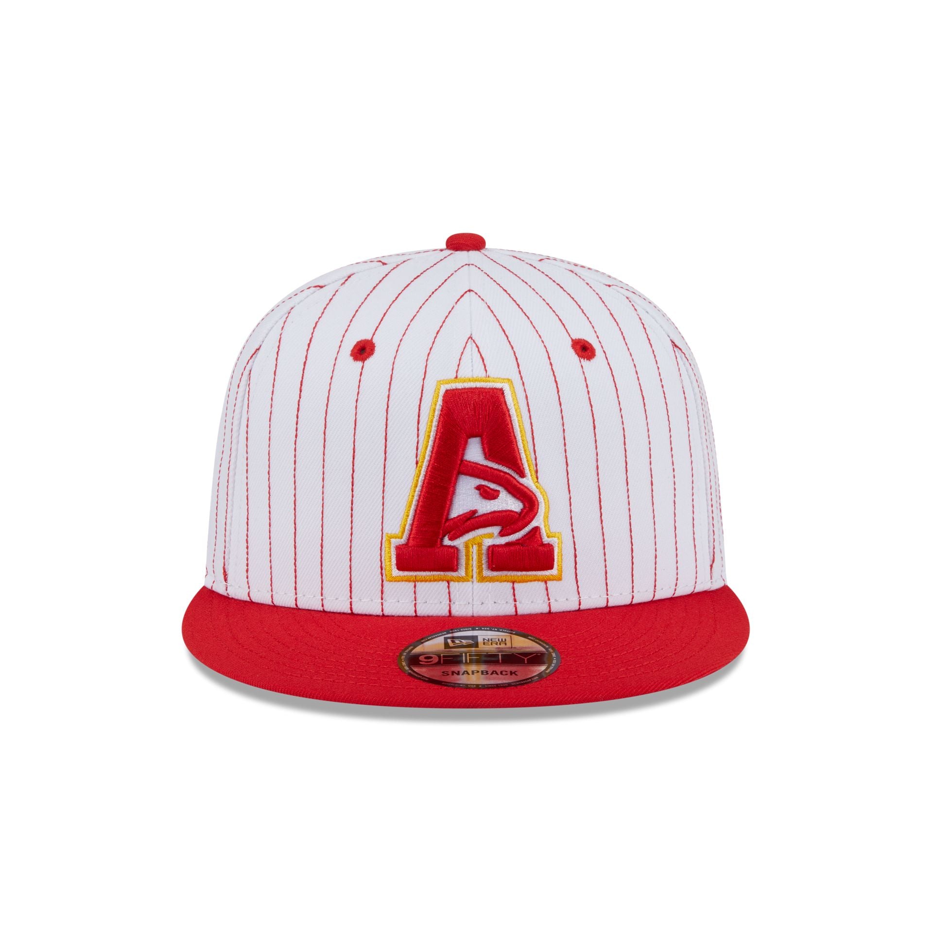 Alternative view of Atlanta Hawks Deceptor Pinstripe 9Fifty Snapback Hat