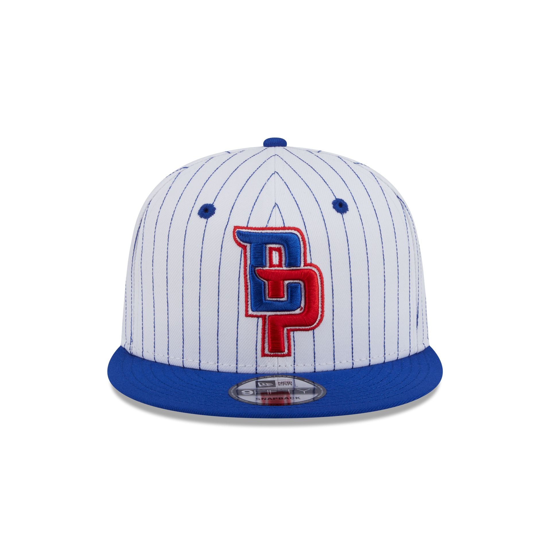 Alternative view of Detroit Pistons Deceptor Pinstripe 9Fifty Snapback Hat