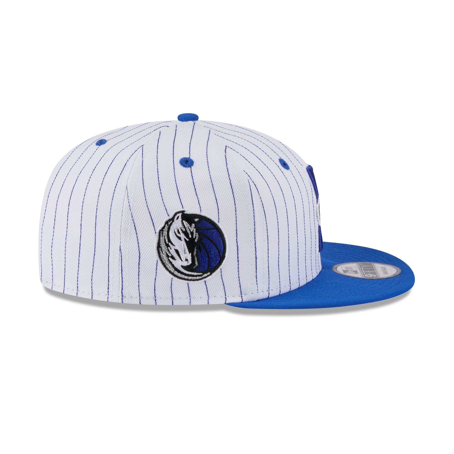 Dallas Mavericks Deceptor Pinstripe 9Fifty Snapback Hat - Image 4