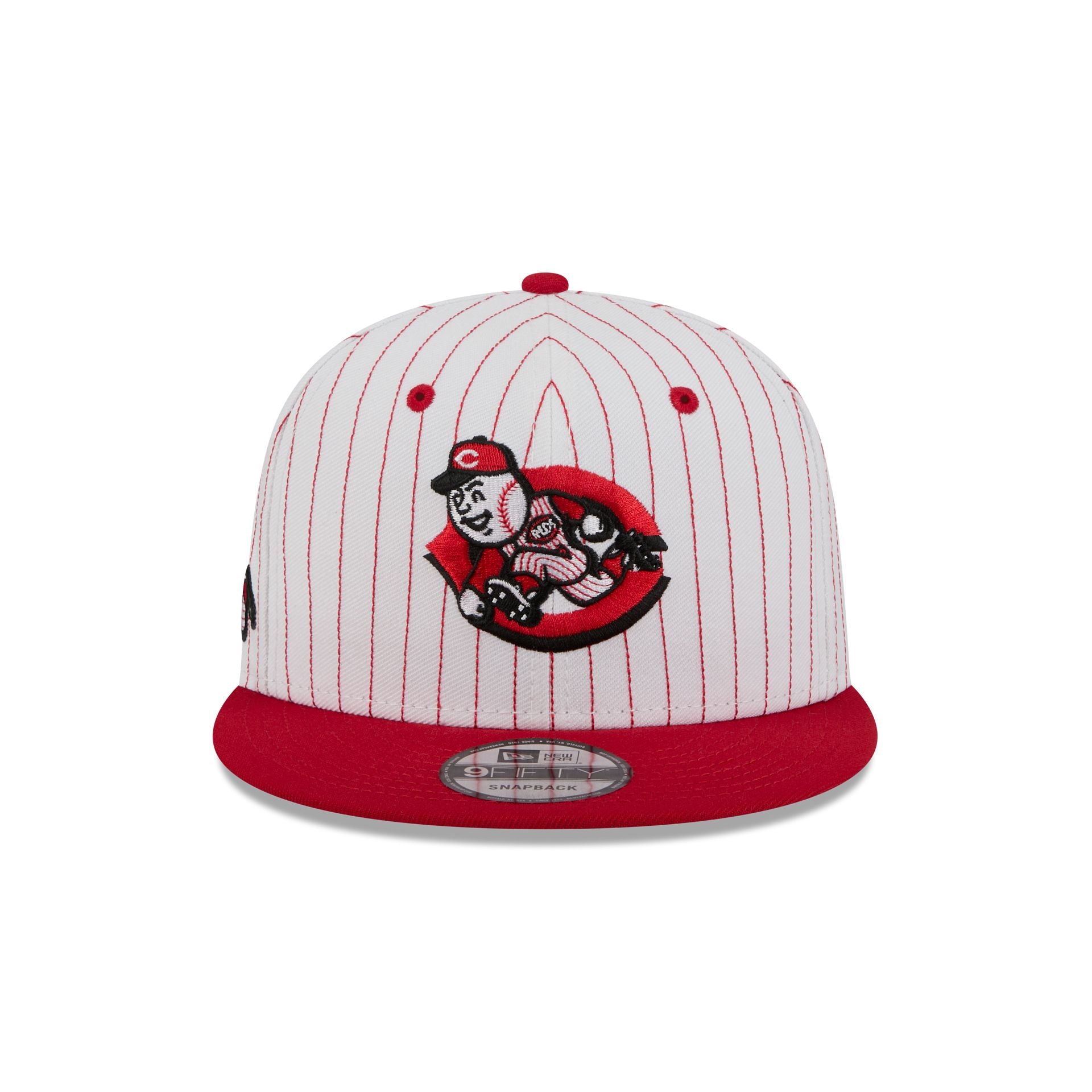 Alternative view of Cincinnati Reds Deceptor Pinstripe 9Fifty Snapback Hat